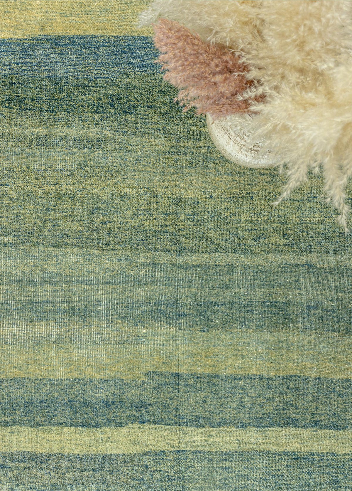 Soho Antiq-Allium El Dokuma Yeşil Azeri Halı 124x187 Cm-Halı-3-fleurdirect.live