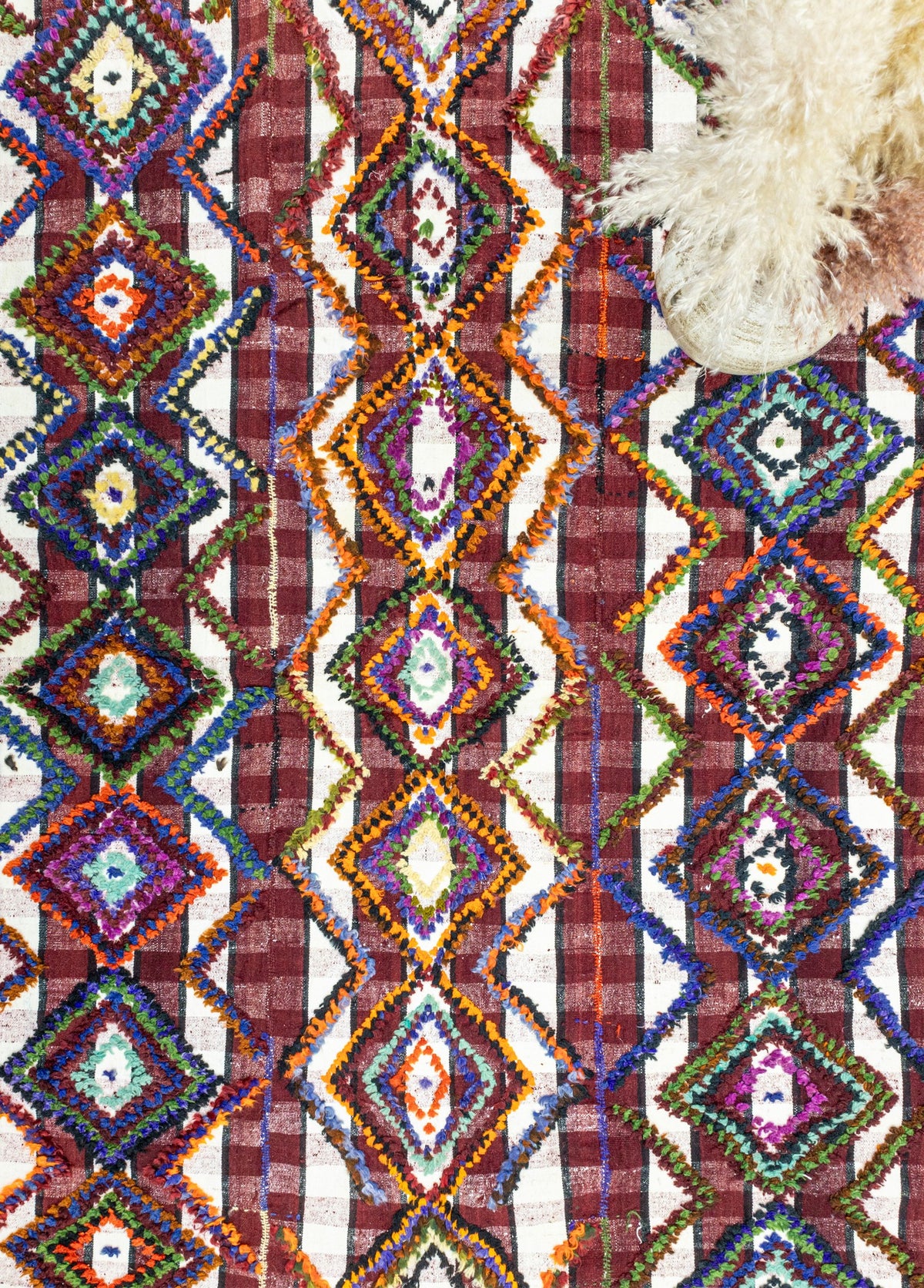 Soho Antiq-Aspar Tülü Kabartmalı El Dokuma Kilim 140x223 Cm-Halı-3-fleurdirect.live