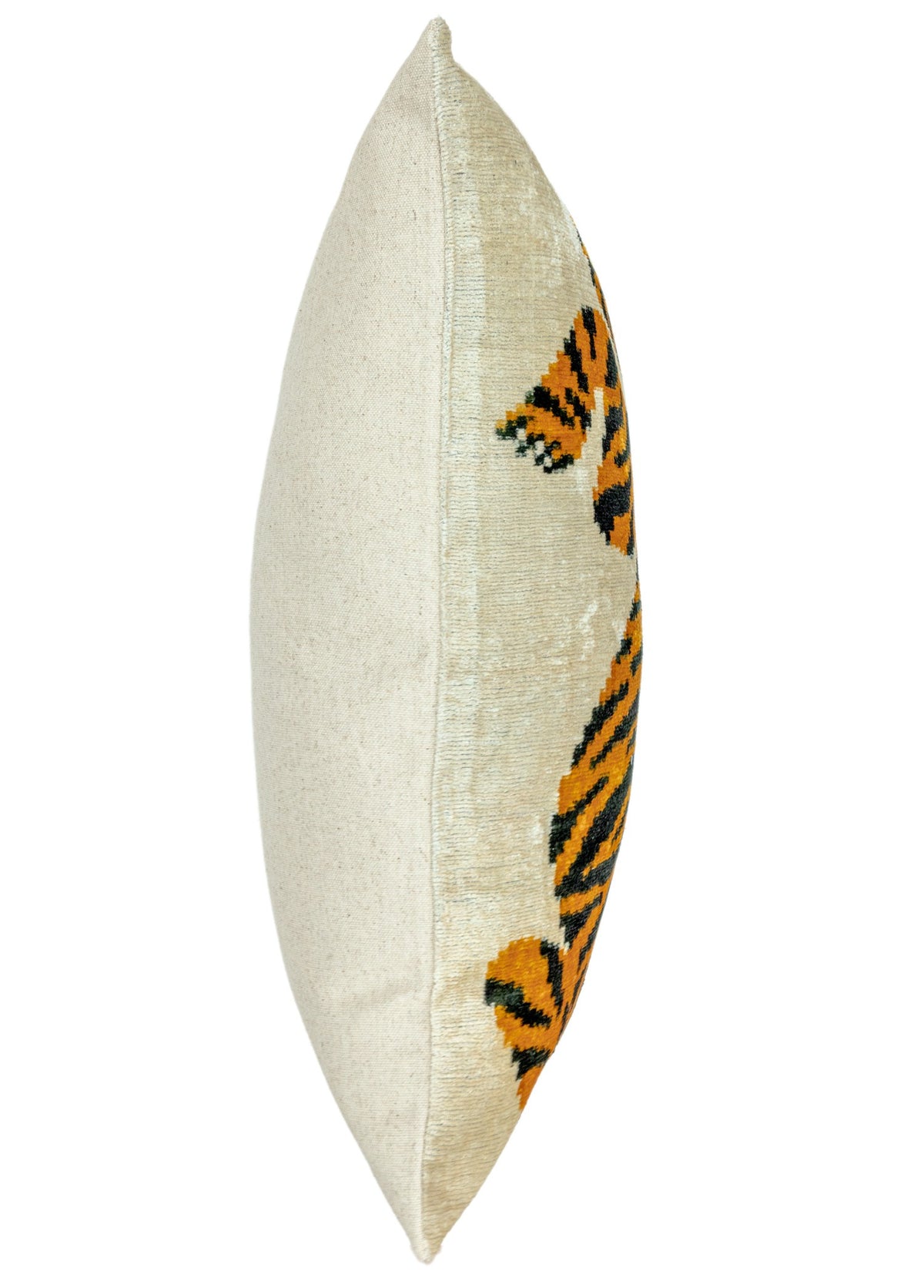 Soho Antiq-Bangu Kaplan Desenli İkat Kırlent 60x40 Cm-Kırlent-6-fleurdirect.live