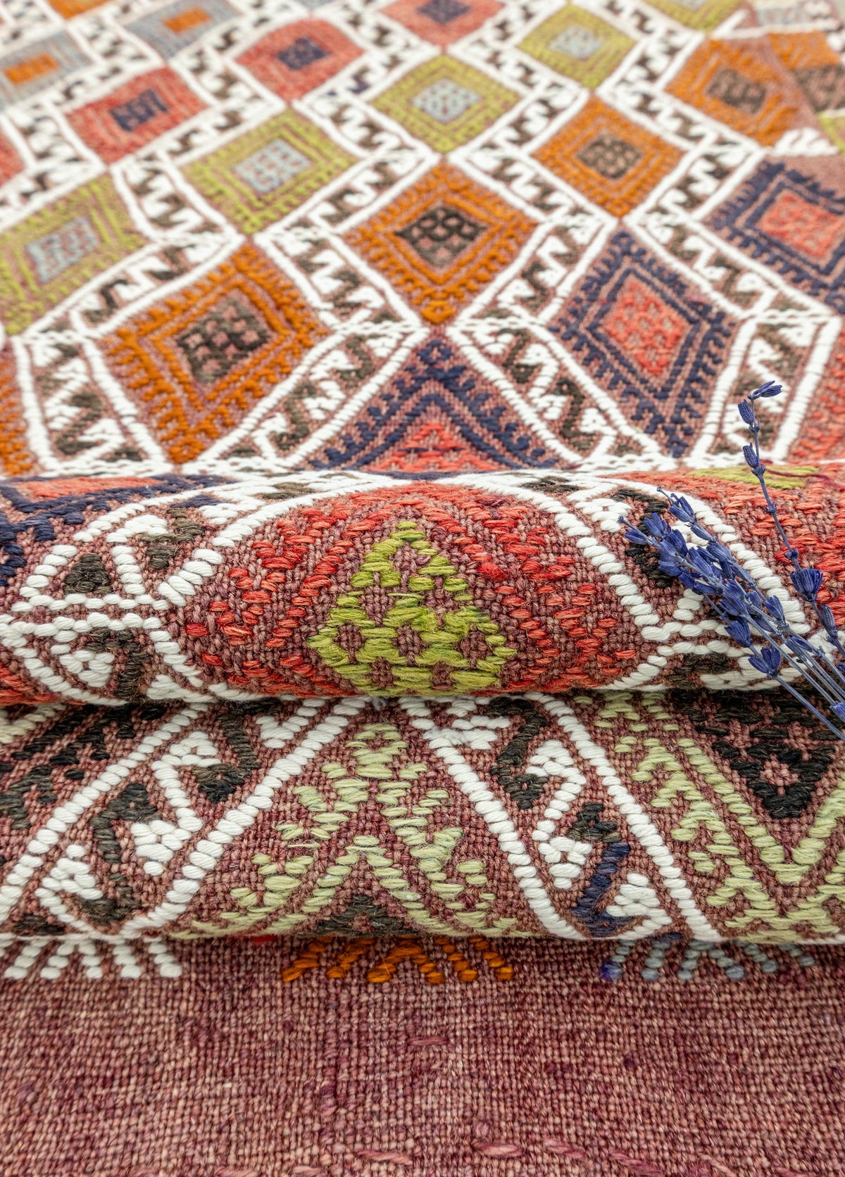 Soho Antiq-Cidal Etnik Tasarımlı El Dokuma Kilim 146x235 Cm-Halı-4-fleurdirect.live
