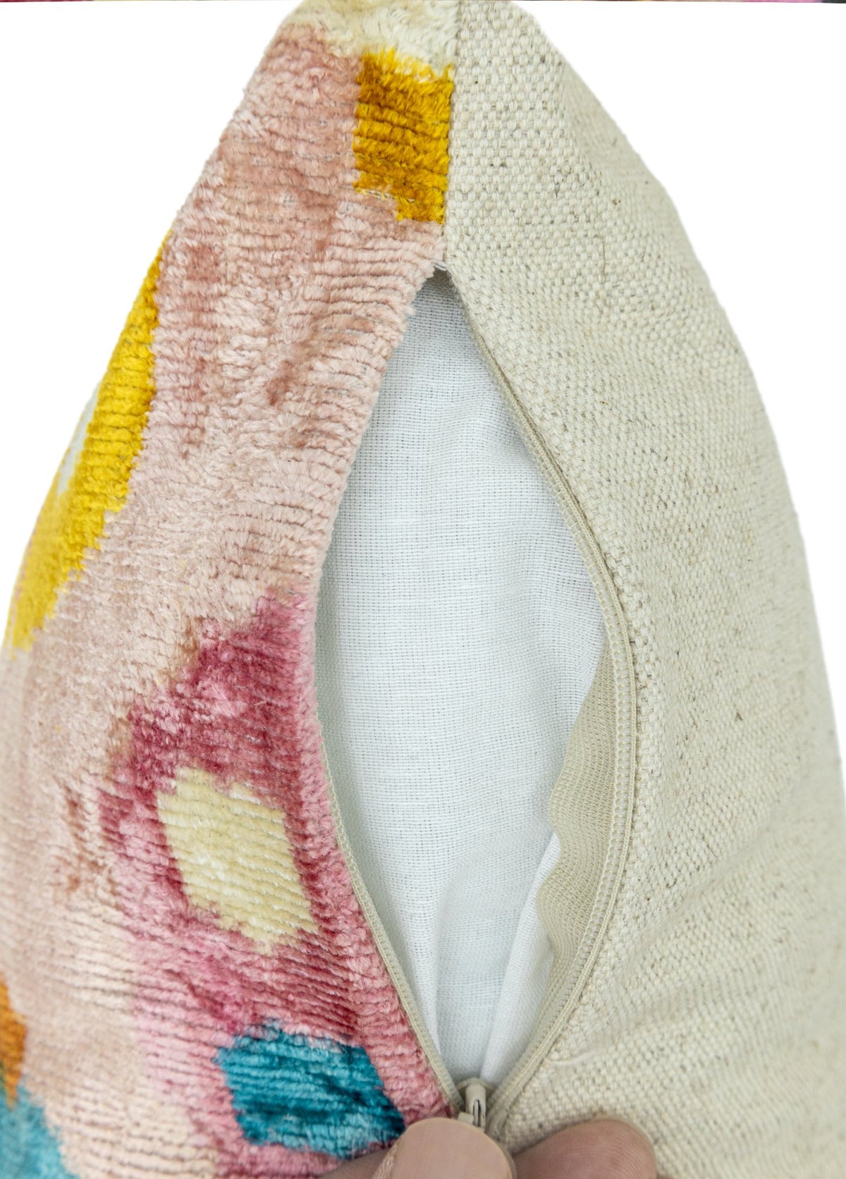 Soho Antiq-Desmal Dekoratif El Yapımı Kırlent 60x40 Cm-Kırlent-7-fleurdirect.live
