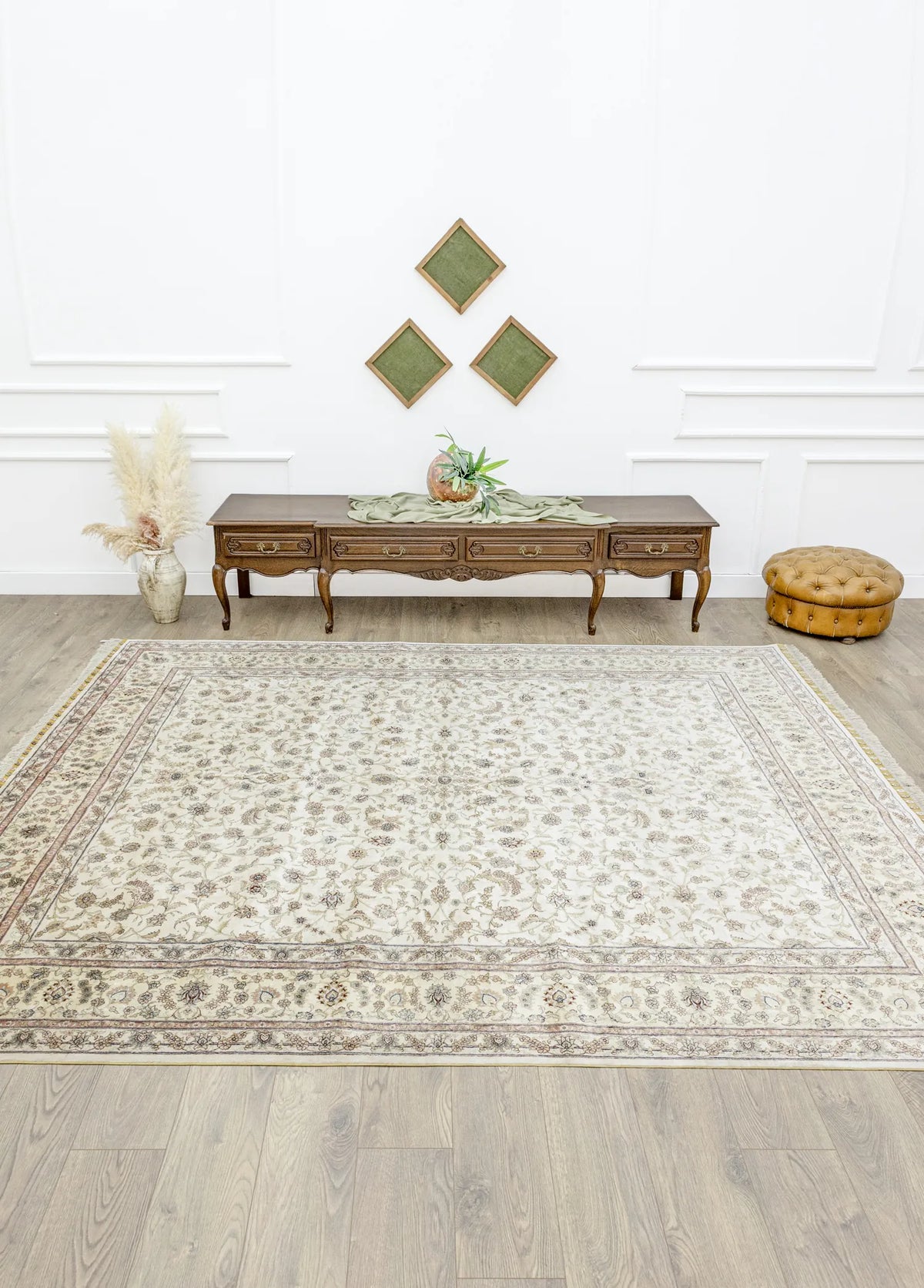 Soho Antiq-Dilemer El Dokuma İpek Halı 248x296 Cm-2-fleurdirect.live