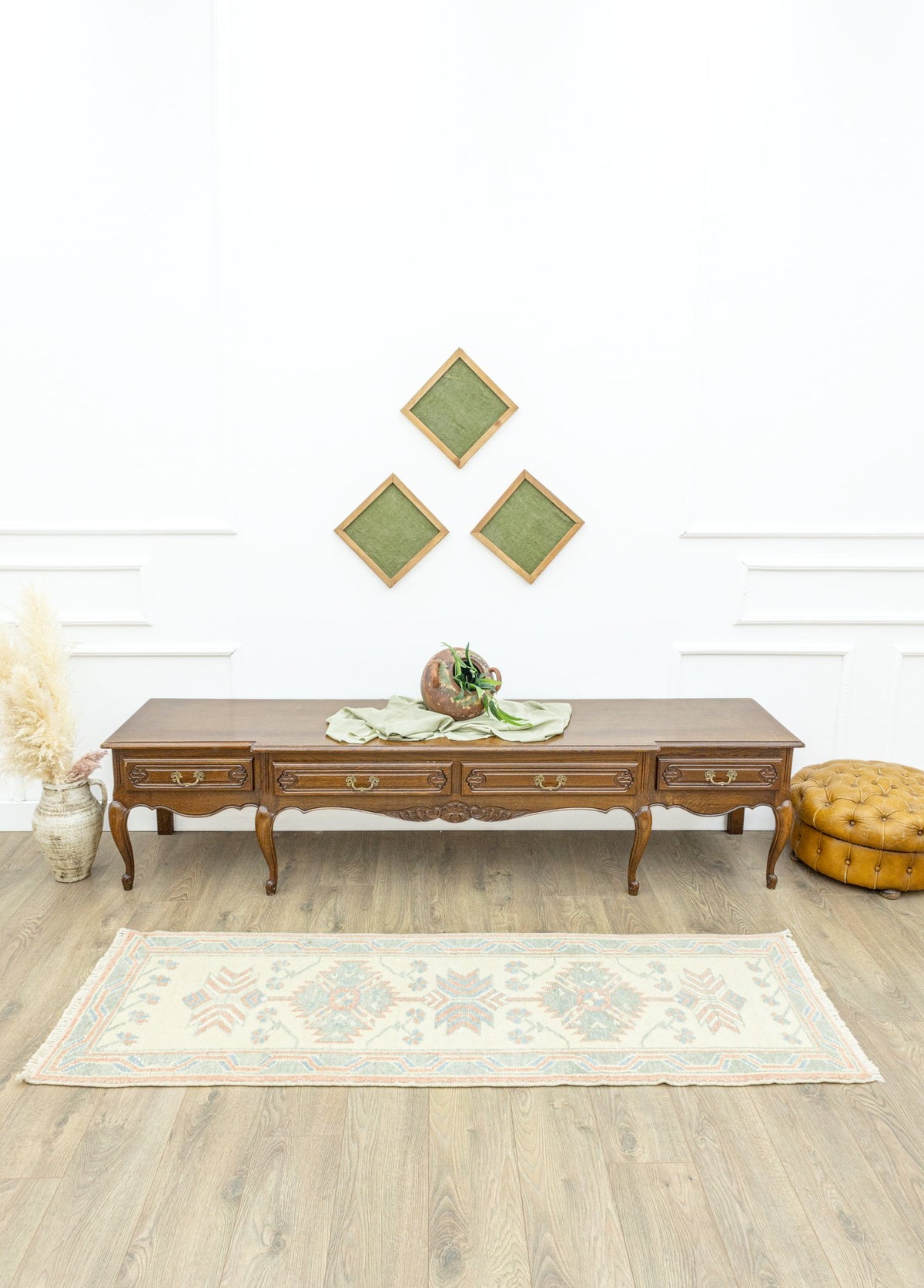 Soho Antiq-Eliza Renkli El Dokuma Yolluk 70x202 Cm-Halı-2-fleurdirect.live