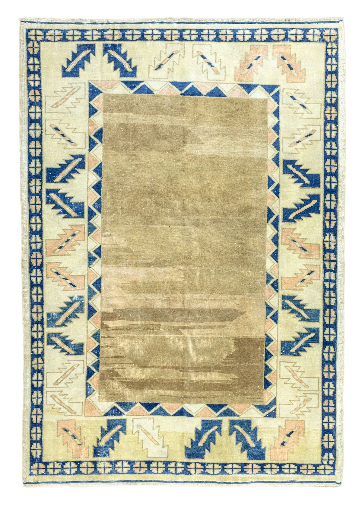 Soho Antiq-Erguvan Kahverengi El Dokuma Halı 121x177 Cm-Halı-1-fleurdirect.live