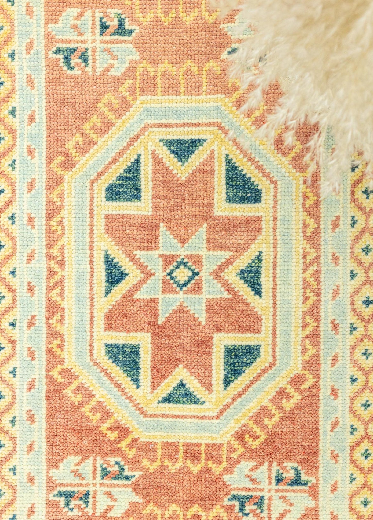 Soho Antiq-Granada Yıldız Desenli Yün Halı 95 x 158 Cm-Halı-3-fleurdirect.live