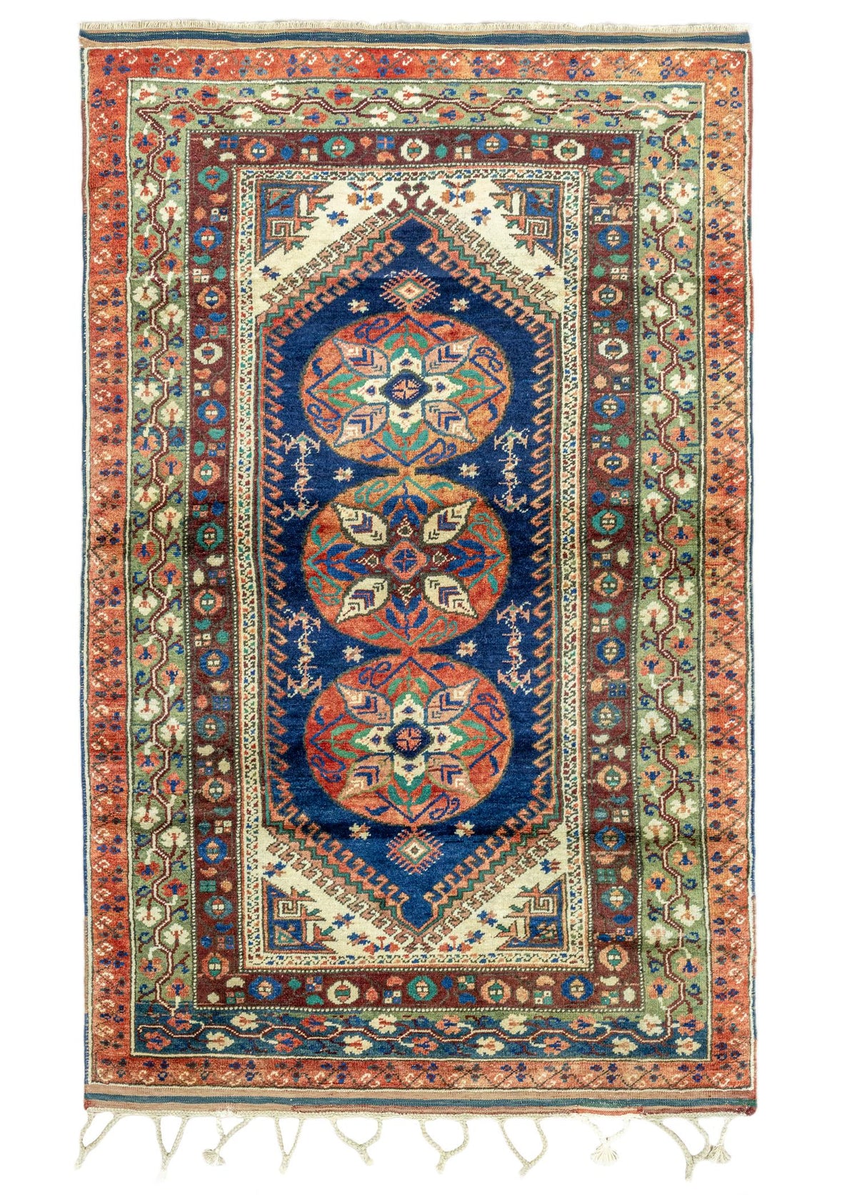 Soho Antiq-İvan El Dokuma Döşemealtı Yün Halı 122x188 Cm-Halı-1-fleurdirect.live