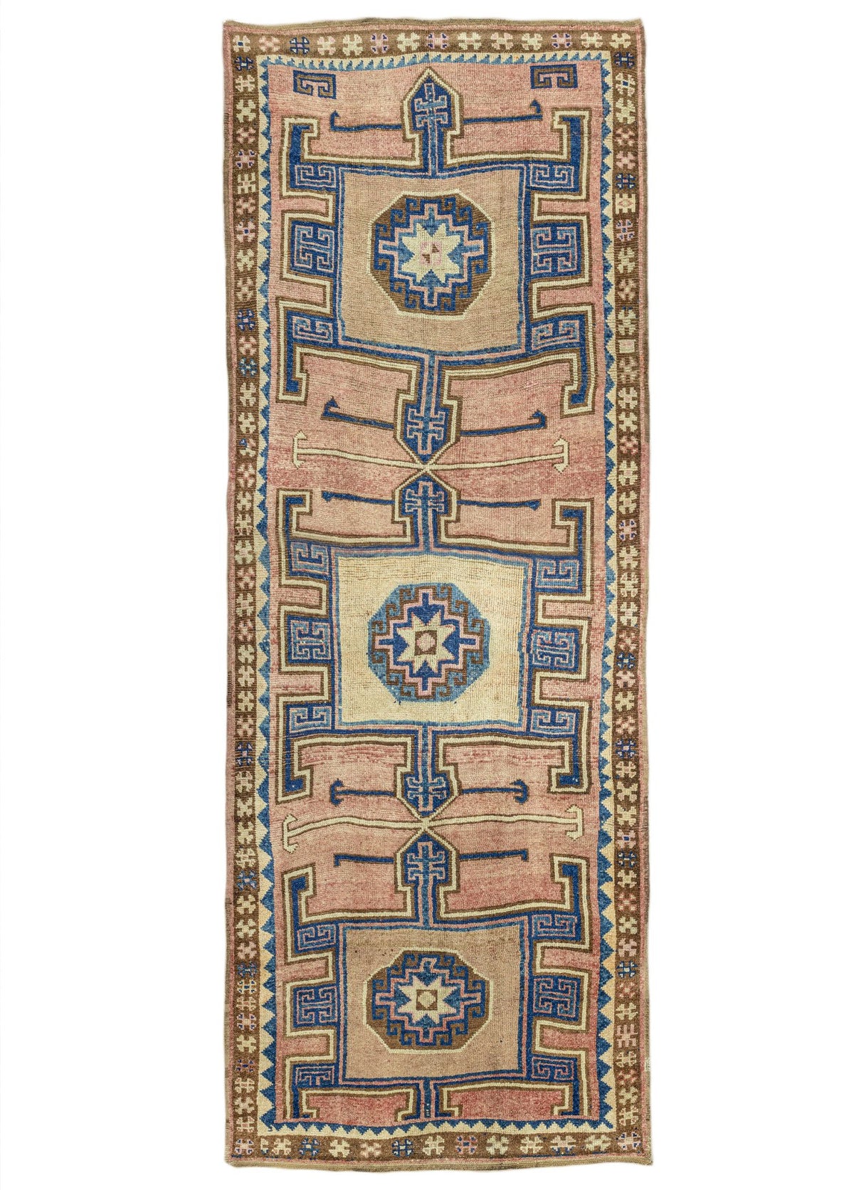 Soho Antiq-Leylak El Dokuma Herki Yolluk 146x389 Cm-Halı-1-fleurdirect.live