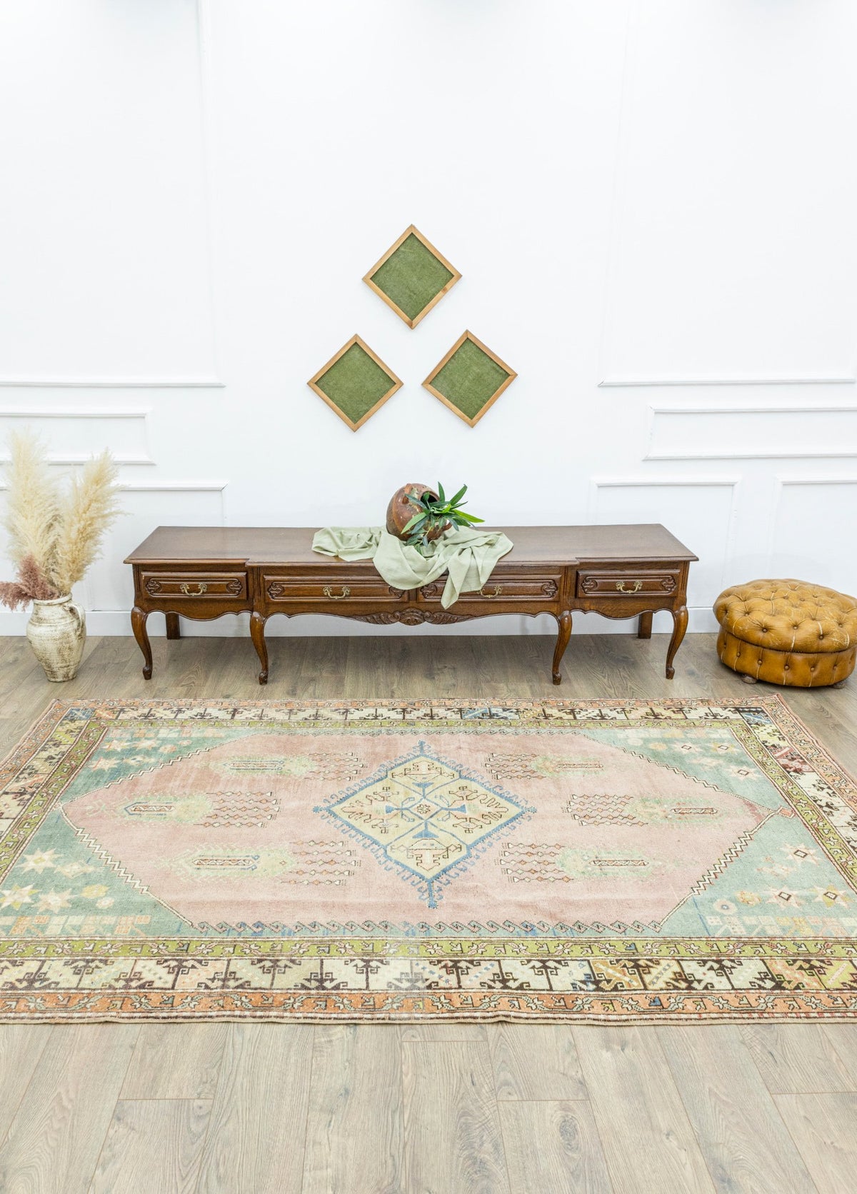 Soho Antiq-Likya El Dokuma Yün Dazkırı Halısı 166x288 Cm-Halı-2-fleurdirect.live