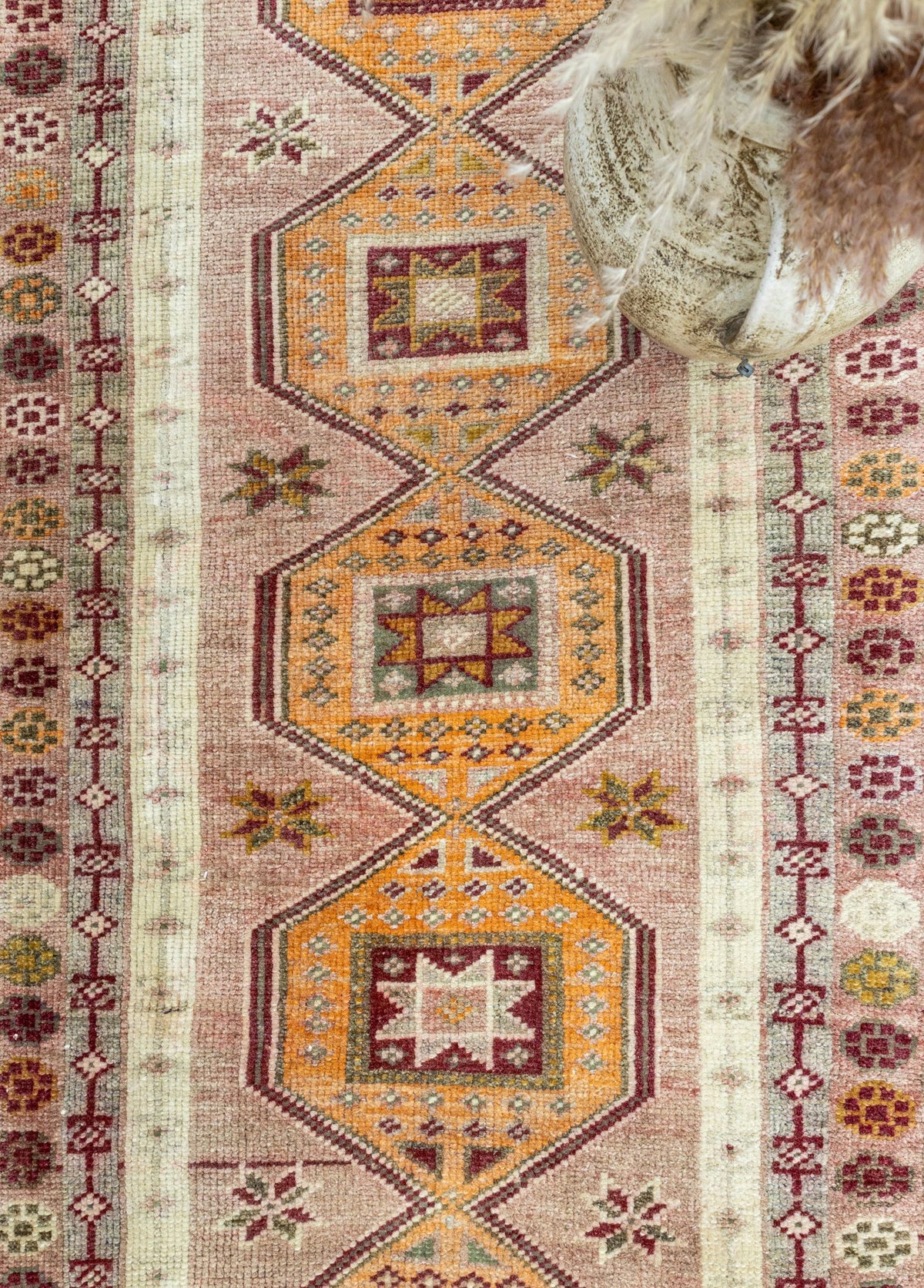 Soho Antiq-Malard Bohem Tarz El Dokuma Herki Yolluk 81x400 Cm-Halı-3-fleurdirect.live