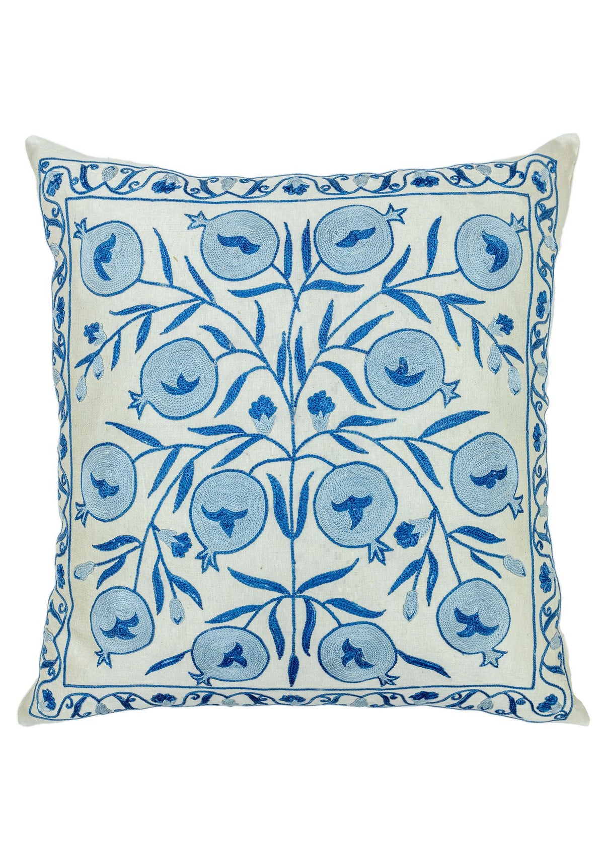 Soho Antiq-Miraz El Yapımı İpek Kırlent 45x45 Cm-Kırlent-1-fleurdirect.live