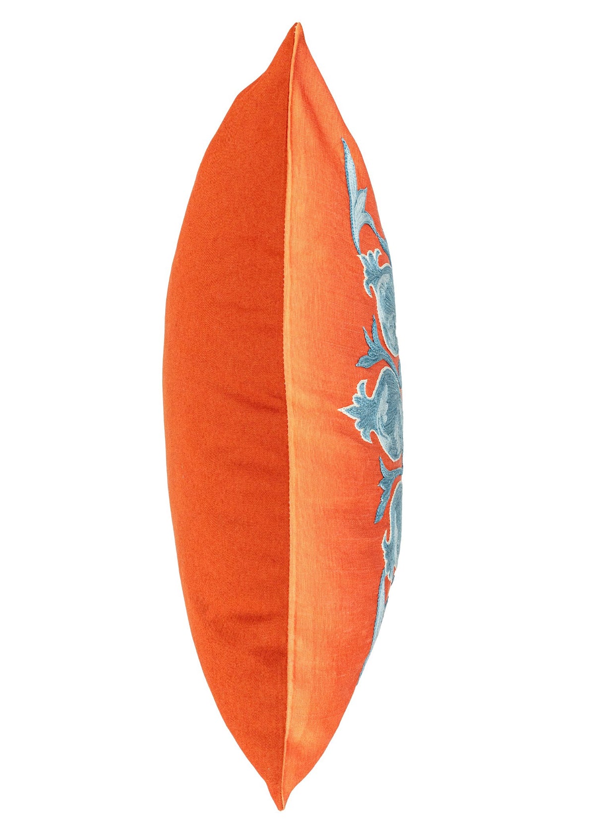 Soho Antiq-Rozen İpek İşlemeli Suzani Kırlent 50x50 Cm-Yastık-6-fleurdirect.live