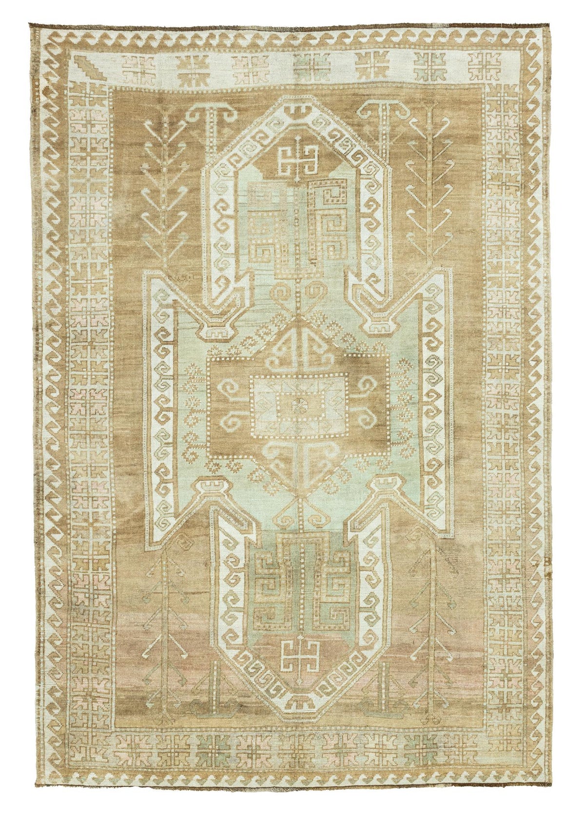 Soho Antiq-Sara Kars Desenli El Dokuma Yün Halı 214x314 Cm-Halı-1-fleurdirect.live