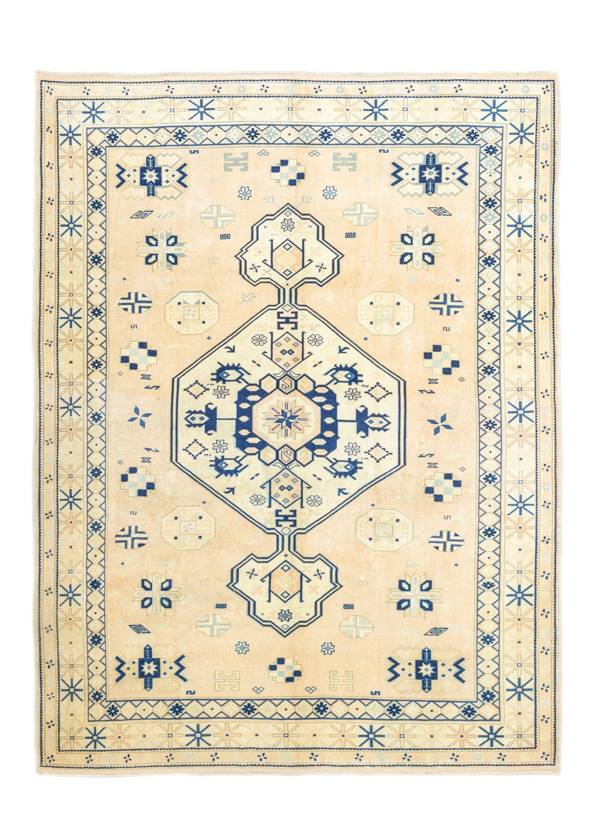 Soho Antiq-Setenay İlkel Tasarımlı El Dokuma Halı 257x345 Cm-Halı-1-fleurdirect.live