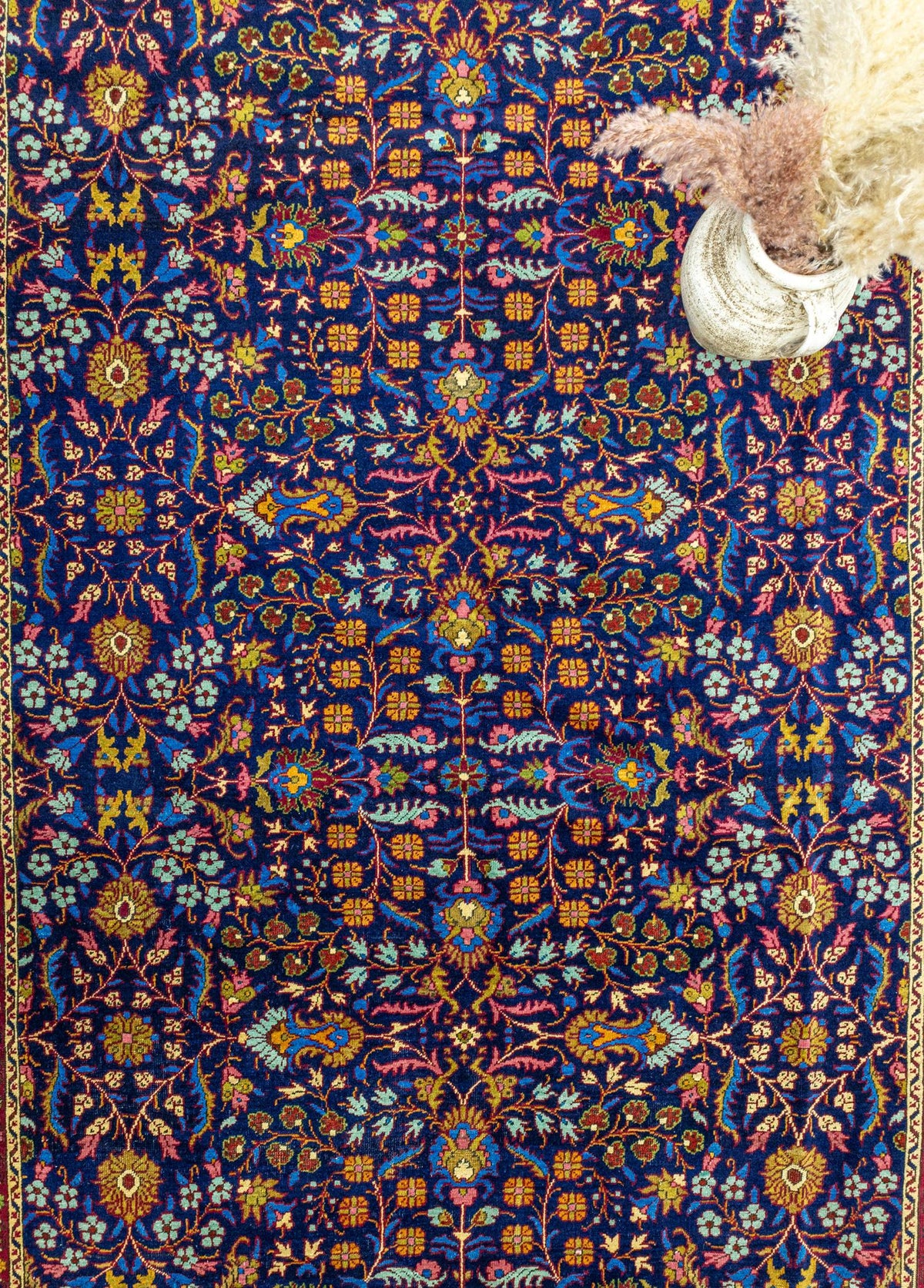 Soho Antiq-Terra Floral Tasarımlı El Dokuma Halı 210x318 Cm-Halı-3-fleurdirect.live