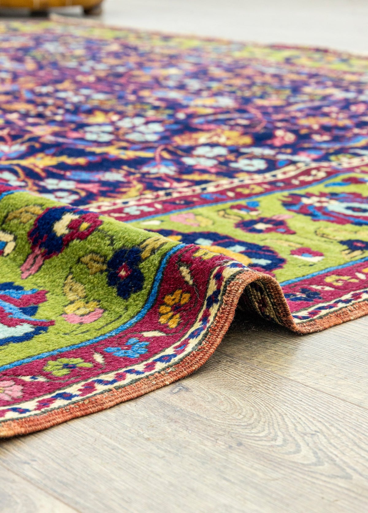 Soho Antiq-Terra Floral Tasarımlı El Dokuma Halı 210x318 Cm-Halı-6-fleurdirect.live