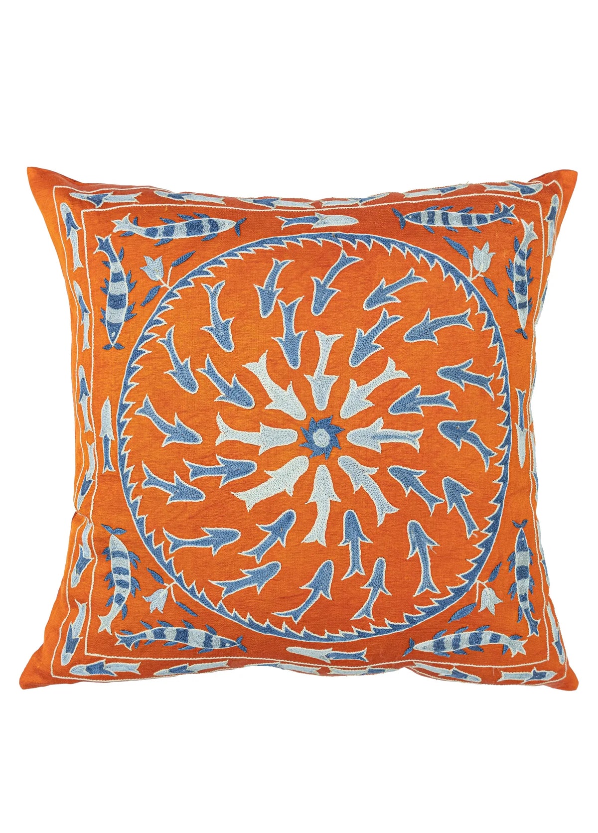 Soho Antiq-Tully İpek Suzani Kırlent 50x50 Cm-1-fleurdirect.live