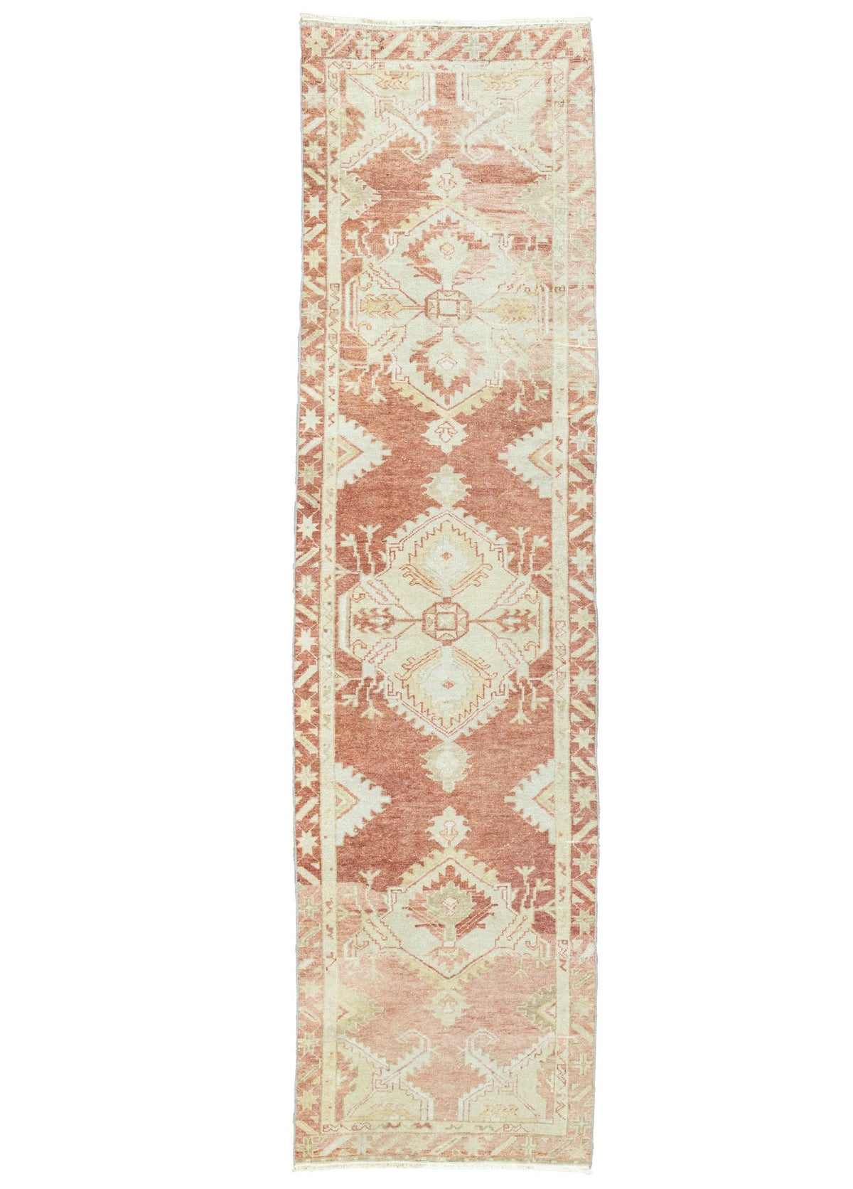 Soho Antiq-Varamin Pastel Renkli El Dokuma Yolluk 77x298 Cm-Halı-1-fleurdirect.live