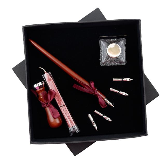 Steelpen-Steelpen Calligraphy Kristal şişe Ahşap Kaligrafi Sk290-Kaligrafi Kalemleri-1-fleurdirect.live