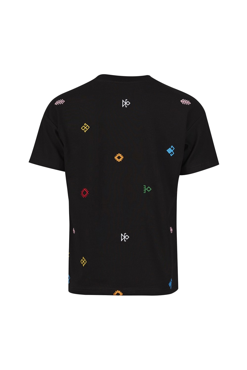 Tapis-Symbols Of Anatolia Oversized Black Tshirt 010-T-Shirts-2-fleurdirect.live