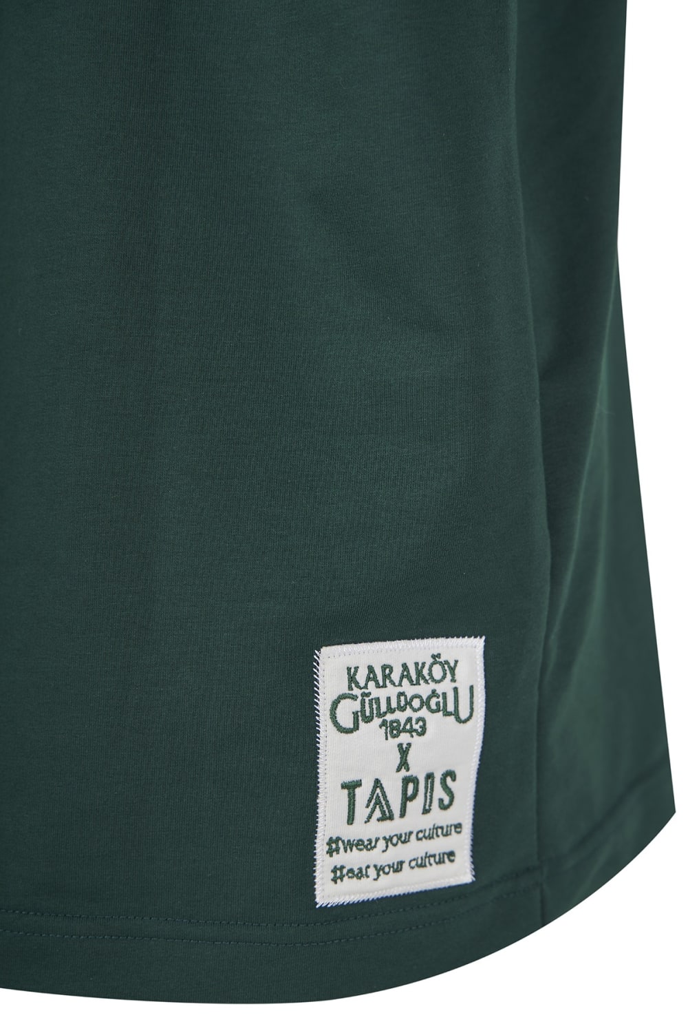 Tapis-X Karaköy Güllüoğlu Yeşil T-shirt-T-Shirts-4-fleurdirect.live