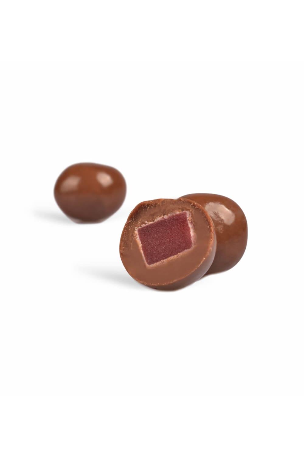 Tatlistan-Çikolata Kaplı Çilekli Draje (100 gr)-Çikolata-2-fleurdirect.live