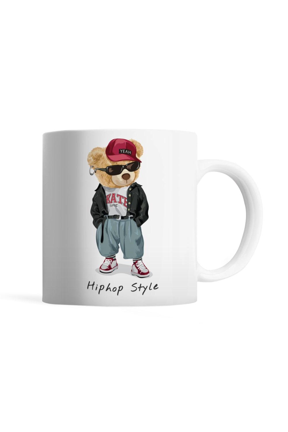 Tatlistan-Teddy Bear | Hiphop Style - Kupa Bardak-Bardak-1-fleurdirect.live