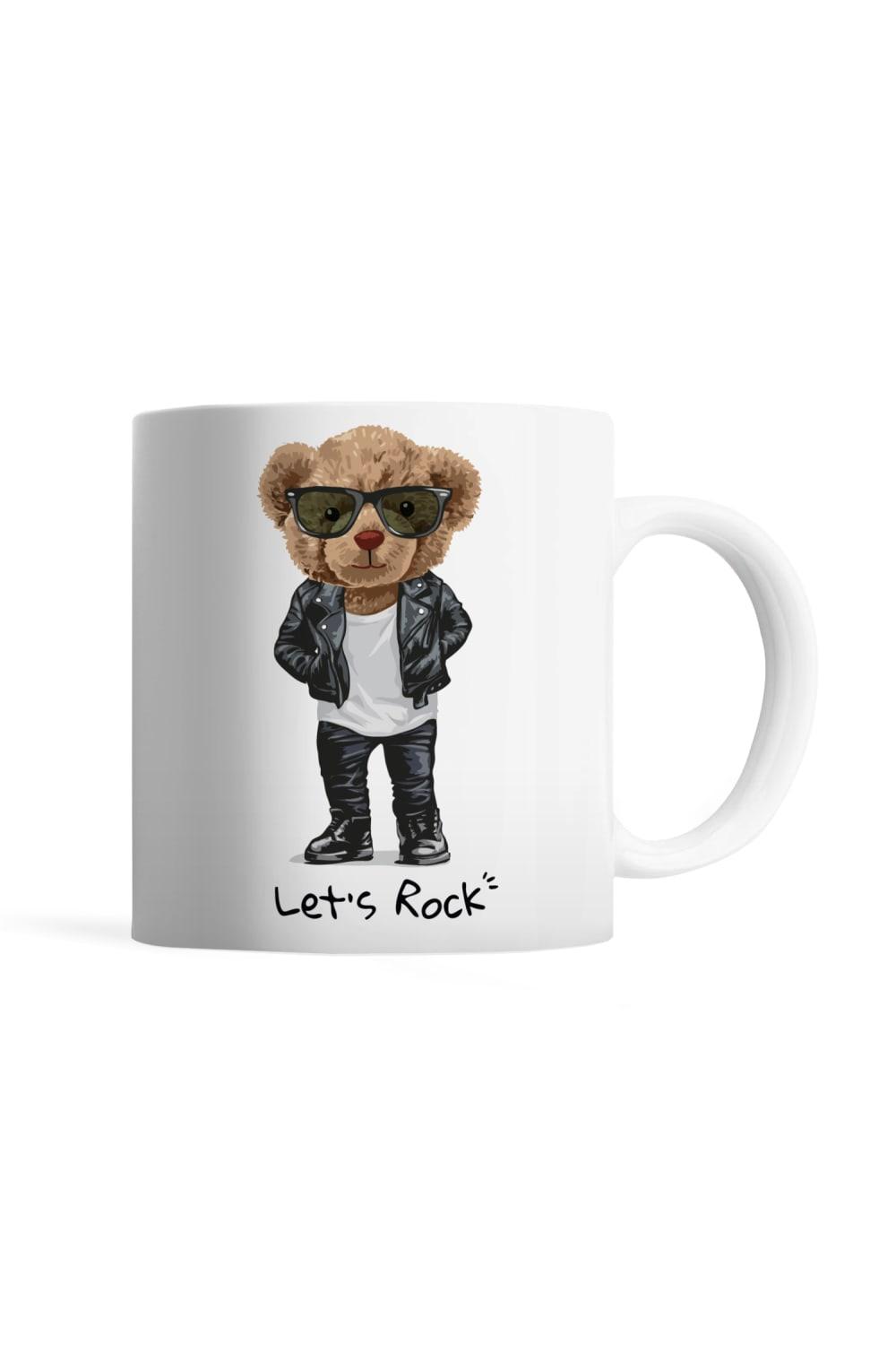 Tatlistan-Teddy Bear | Let's Rock - Kupa Bardak-Bardak-1-fleurdirect.live