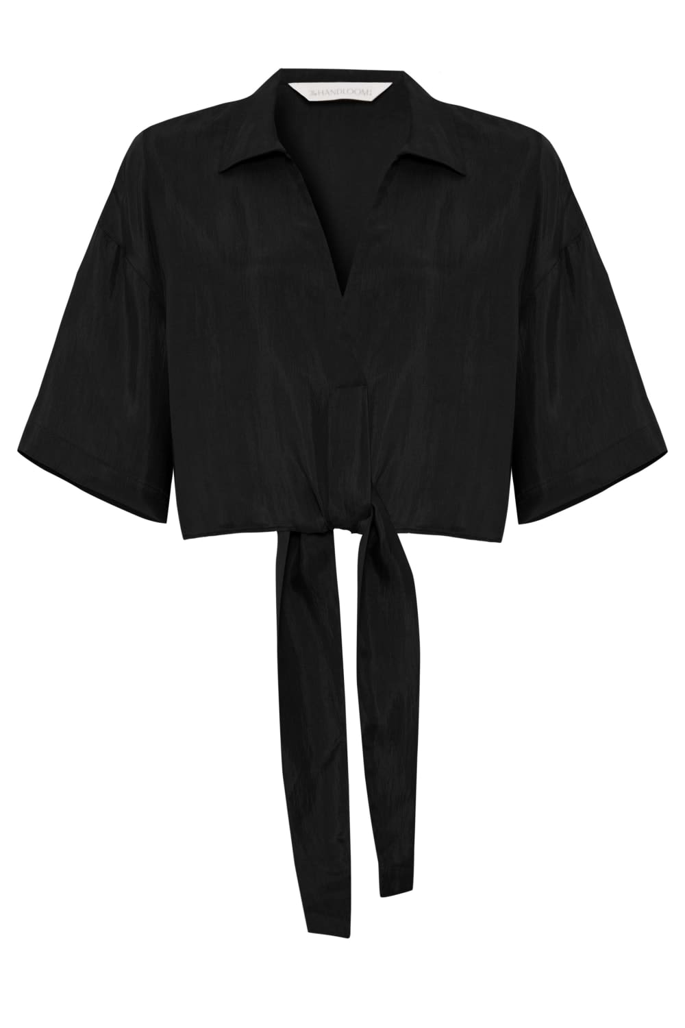 The Handloom-Lucid Tie Shirt Black-Gömlek-10-fleurdirect.live