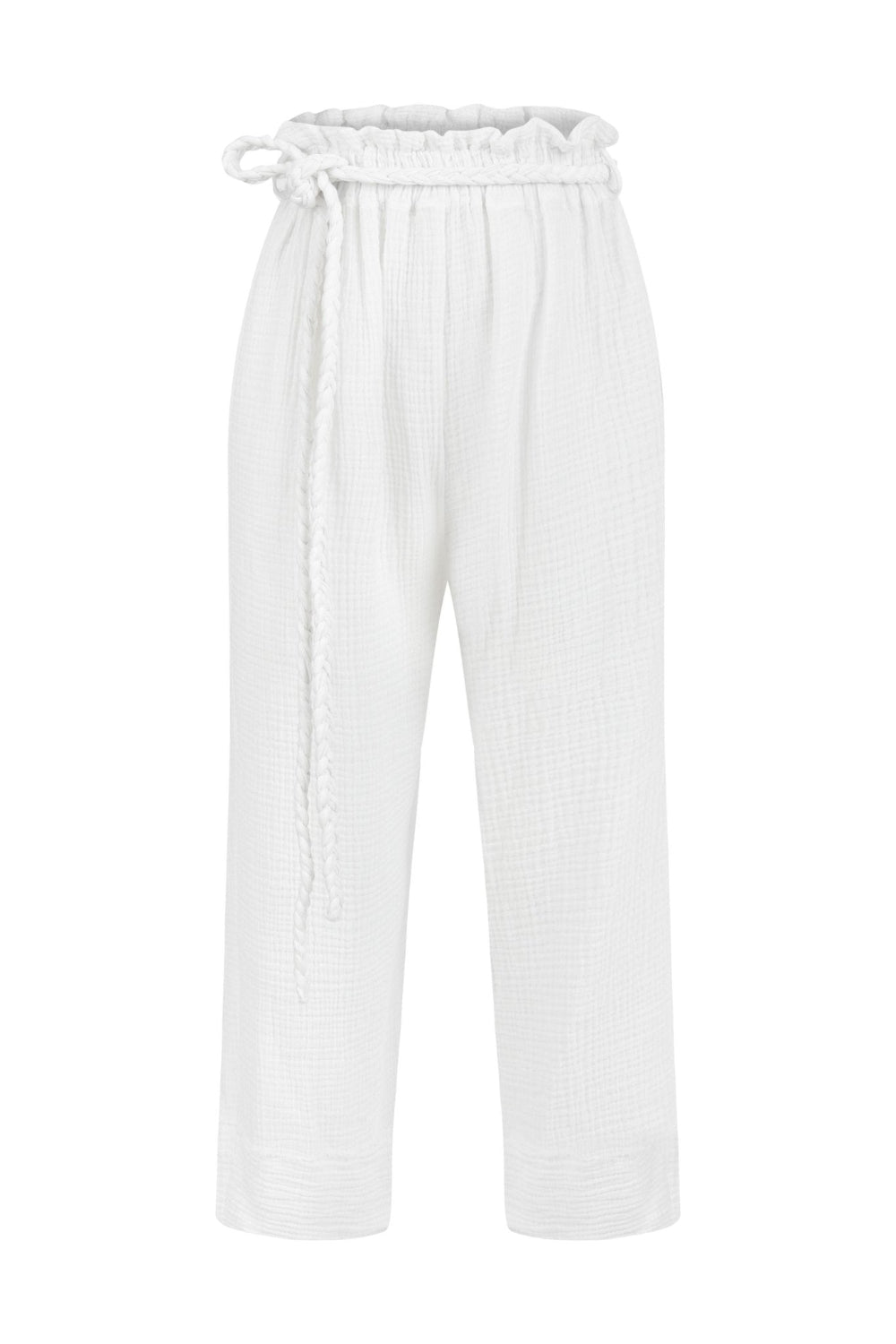 The Handloom-Paloma Paper Bag Pants White-Pantolon-7-fleurdirect.live