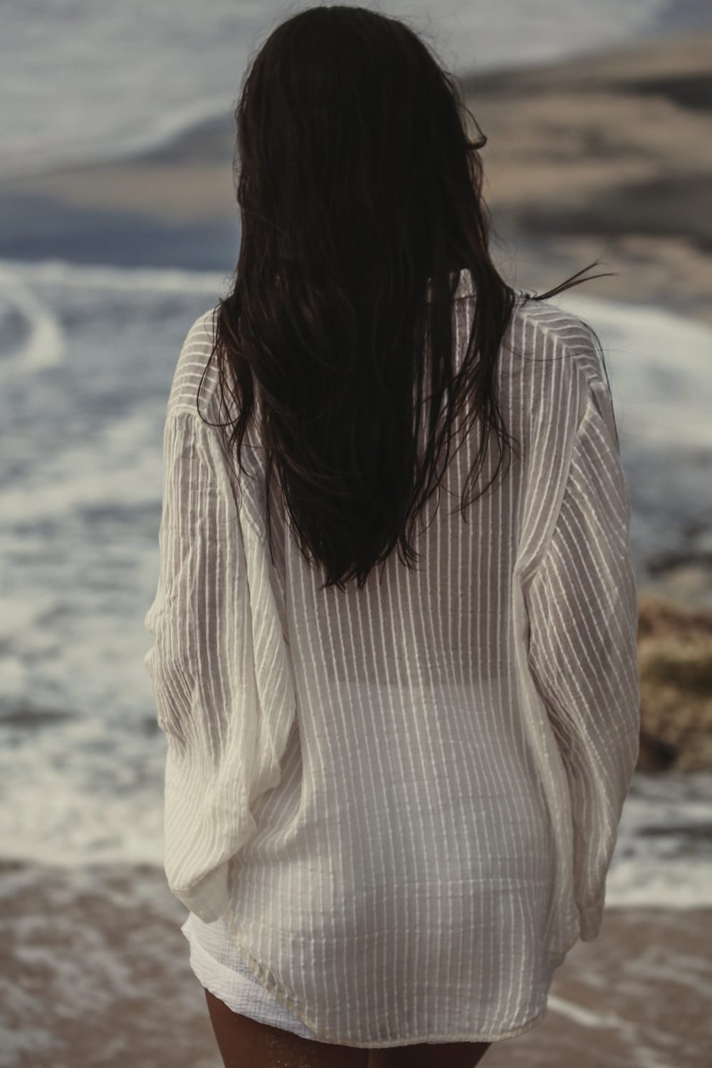 The Handloom-Sade Top White Stripes-Gömlek-4-fleurdirect.live