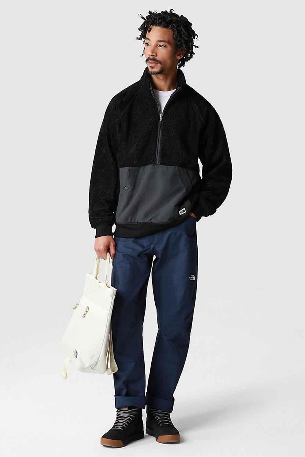 The North Face-Men Ridge Fleece 1/4 Zip-Sweatshirts & Hoodies-1-fleurdirect.live