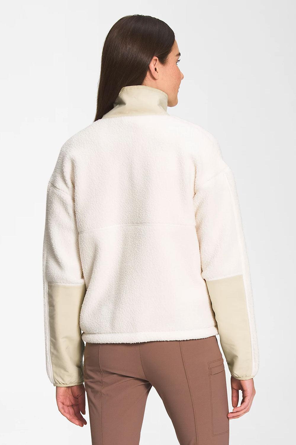 The North Face-Women Cragmont Fleece 1/4 Snap Gardenia White-Sweatshirts & Hoodies-2-fleurdirect.live