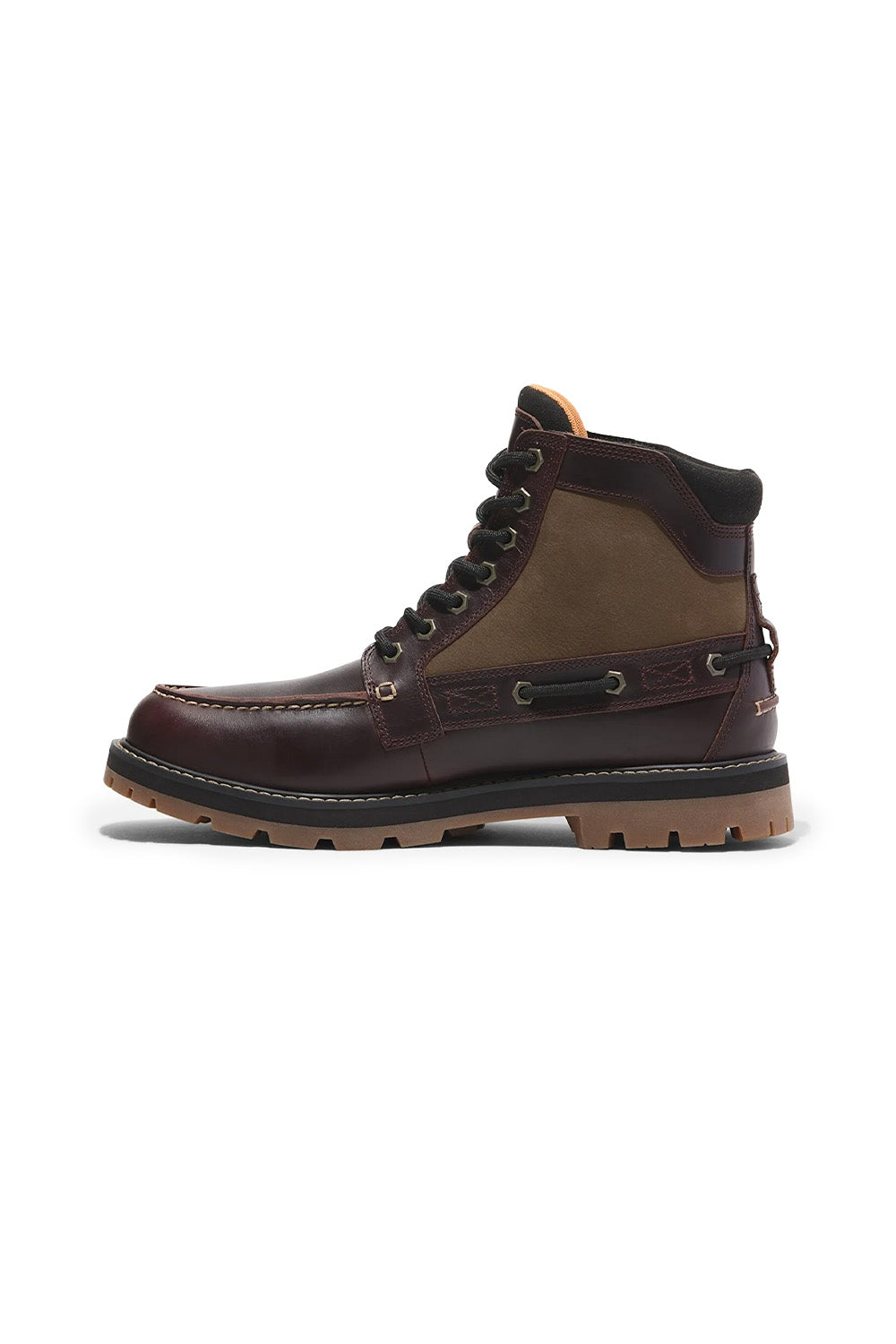 Timberland-Britton Road Mid Lace Boot Bordo Erkek Bot-Bot-2-fleurdirect.live