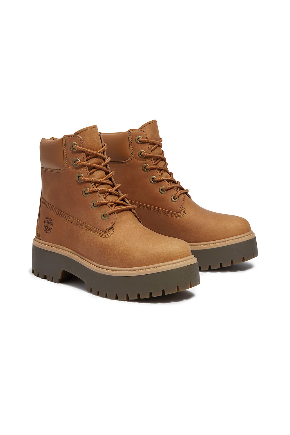 Timberland-Stone Street 6 Inch Lace Up Su Geçirmez Sarı Bot-Bot-3-fleurdirect.live