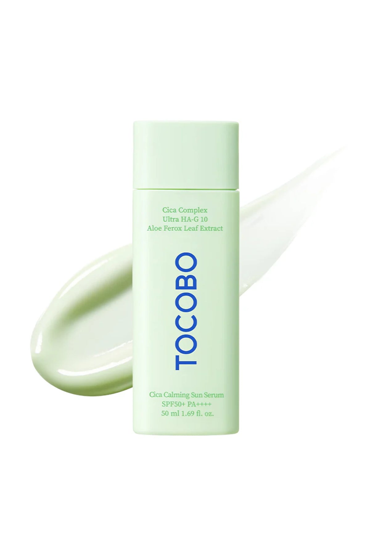 Tocobo-Tocobo Cica Calming Sun Serum 50ml Spf50+ Pa++++ Yatıştırıcı & Nemlendirici Vegan Güneş Koruyucu-Güneş Koruyucu-2-fleurdirect.live