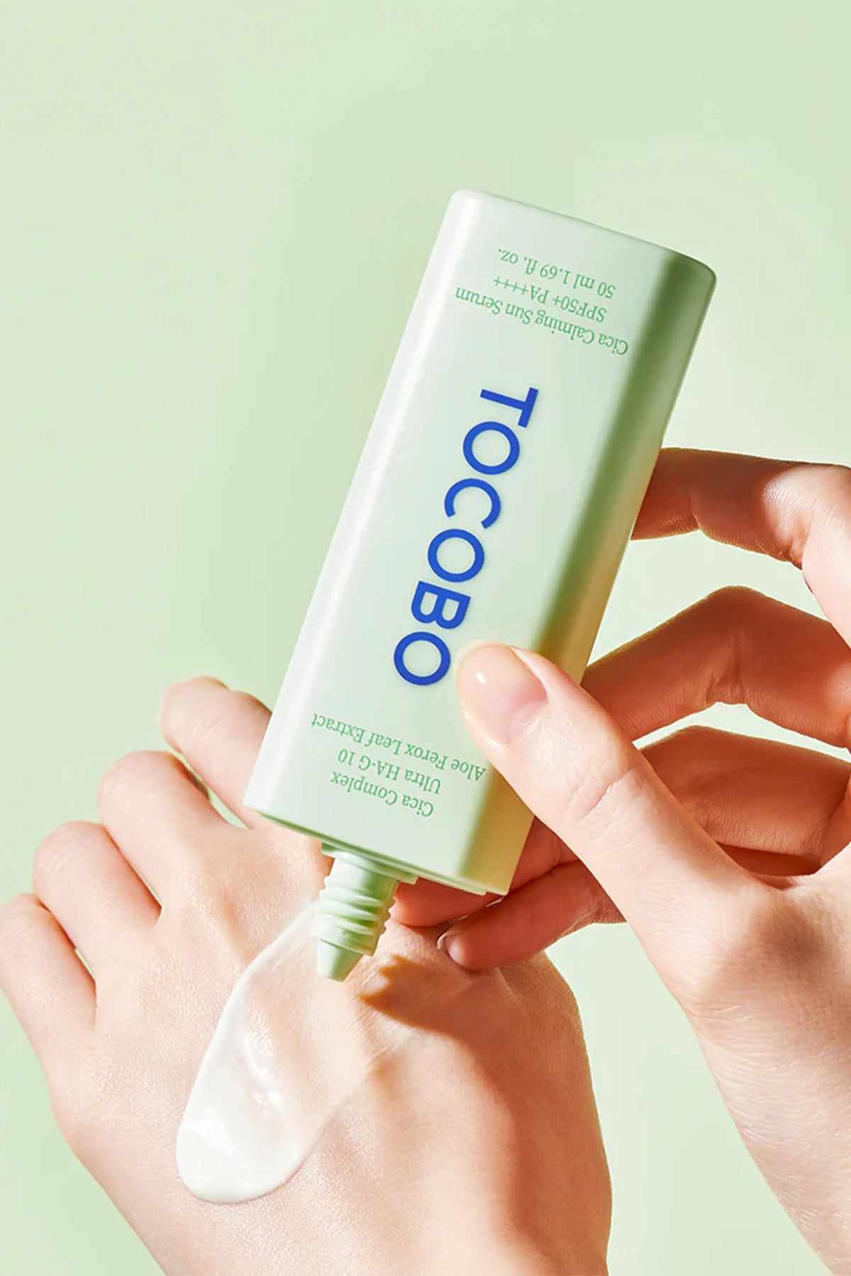 Tocobo-Tocobo Cica Calming Sun Serum 50ml Spf50+ Pa++++ Yatıştırıcı & Nemlendirici Vegan Güneş Koruyucu-Güneş Koruyucu-3-fleurdirect.live