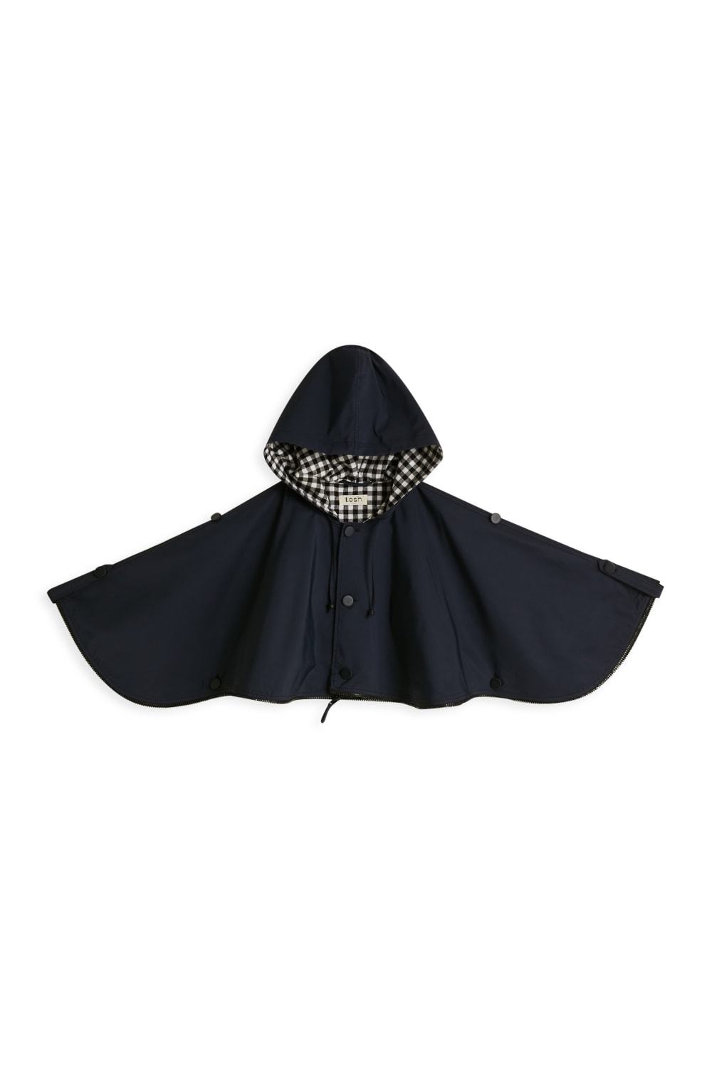 Tosh Workshop-Unisex Suya Dayanıklı Dönüştürülebilir Pelerin Mont-Mont-3-fleurdirect.live