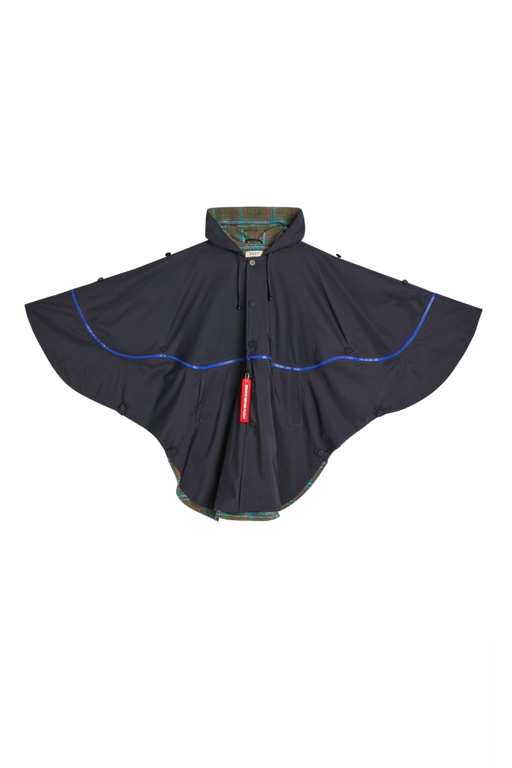 Tosh Workshop-Unisex Suya Dayanıklı Dönüştürülebilir Pelerin Mont-Yağmurluk-1-fleurdirect.live