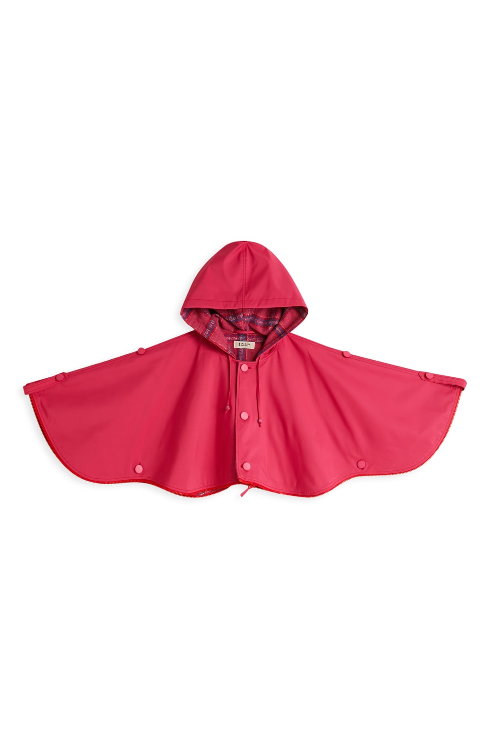 Tosh Workshop-Unisex Suya Dayanıklı Dönüştürülebilir Pelerin Mont-Yağmurluk-3-fleurdirect.live