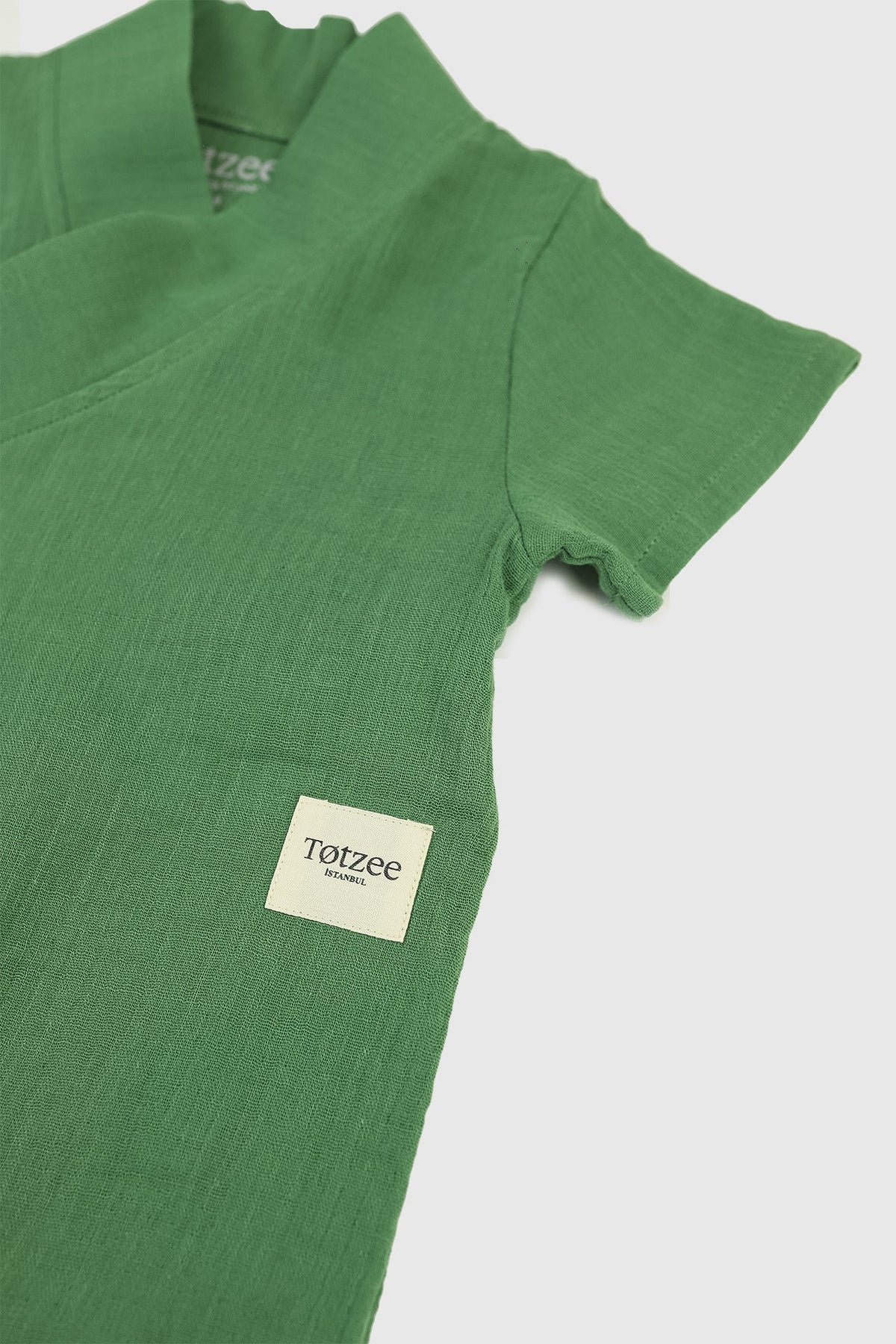 Totzee-Müslin Uzun Kimono Tulum Çimen Yeşili-Çocuk Elbise & Tulum-3-fleurdirect.live
