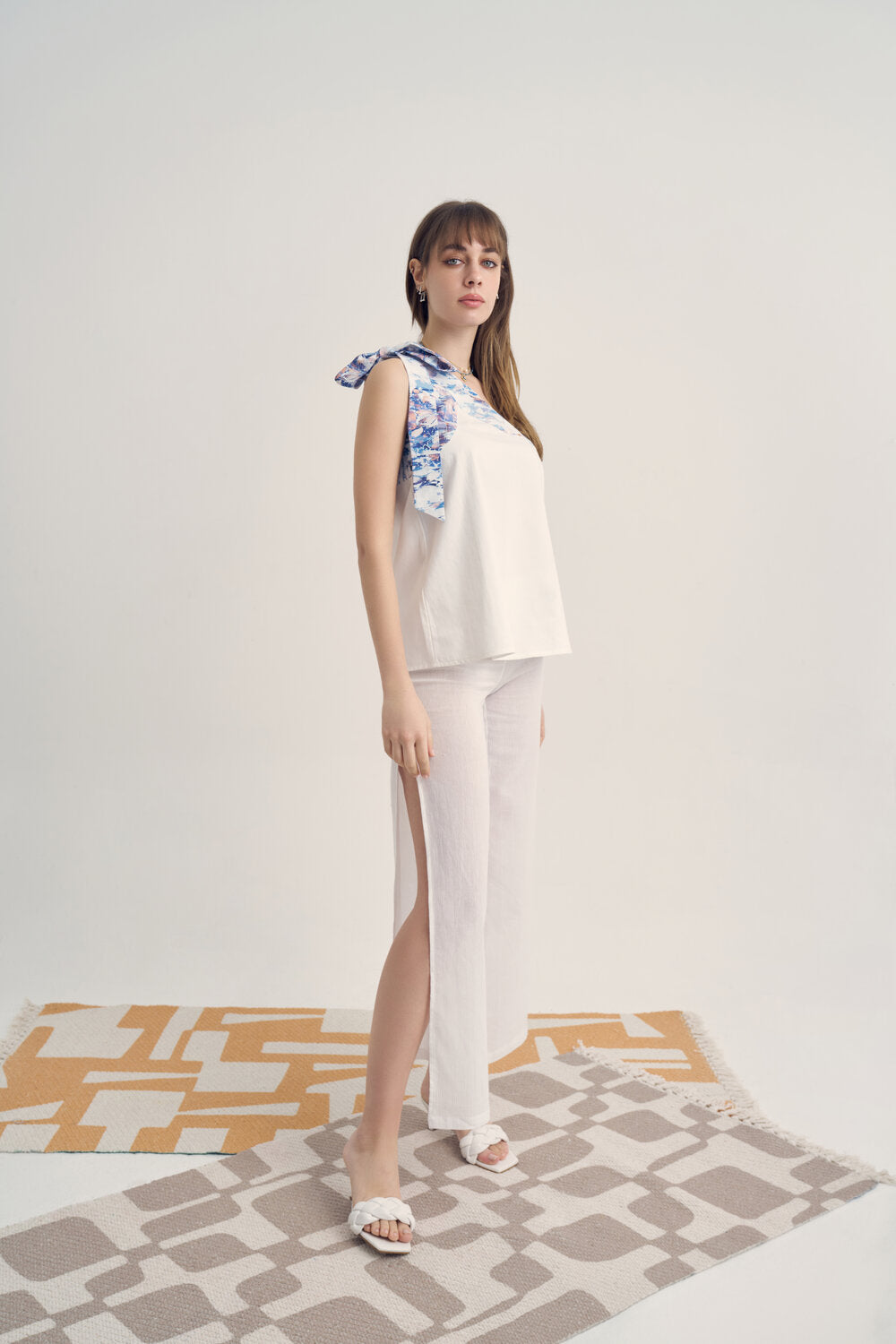 Unexpectedone-Put a Bow on It - Jean Blue-Top-2-fleurdirect.live