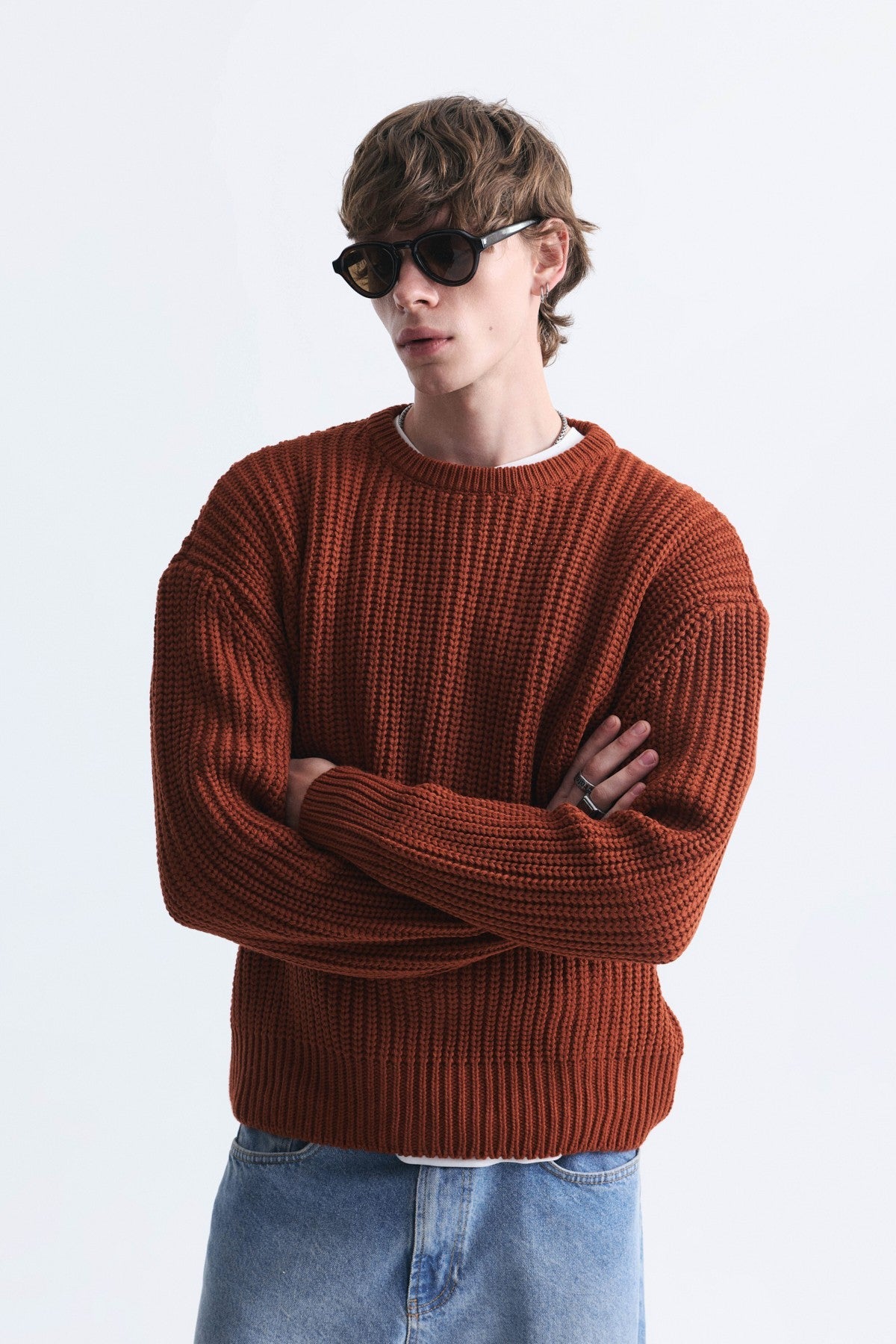 Oversize Basic Triko Kazak