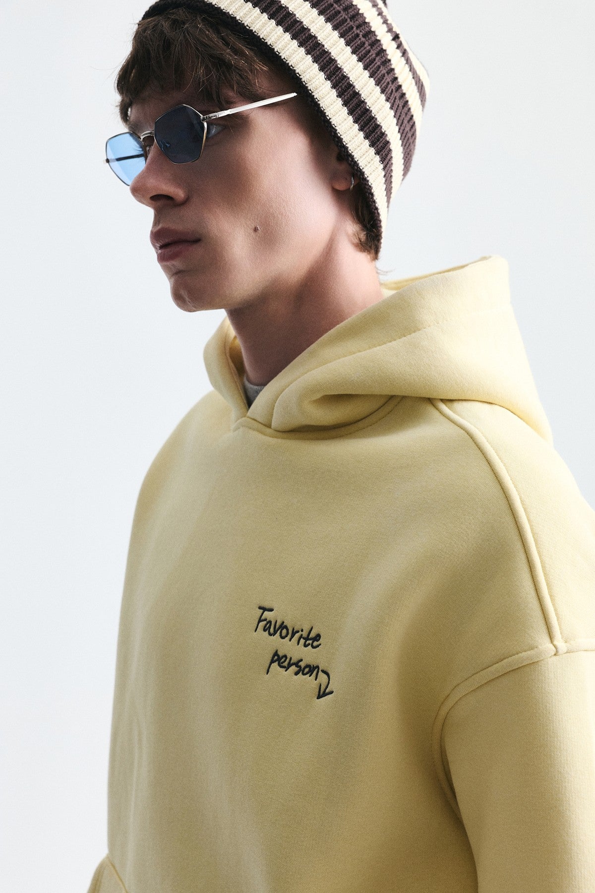 Oversize Sırt Baskılı Sweatshirt