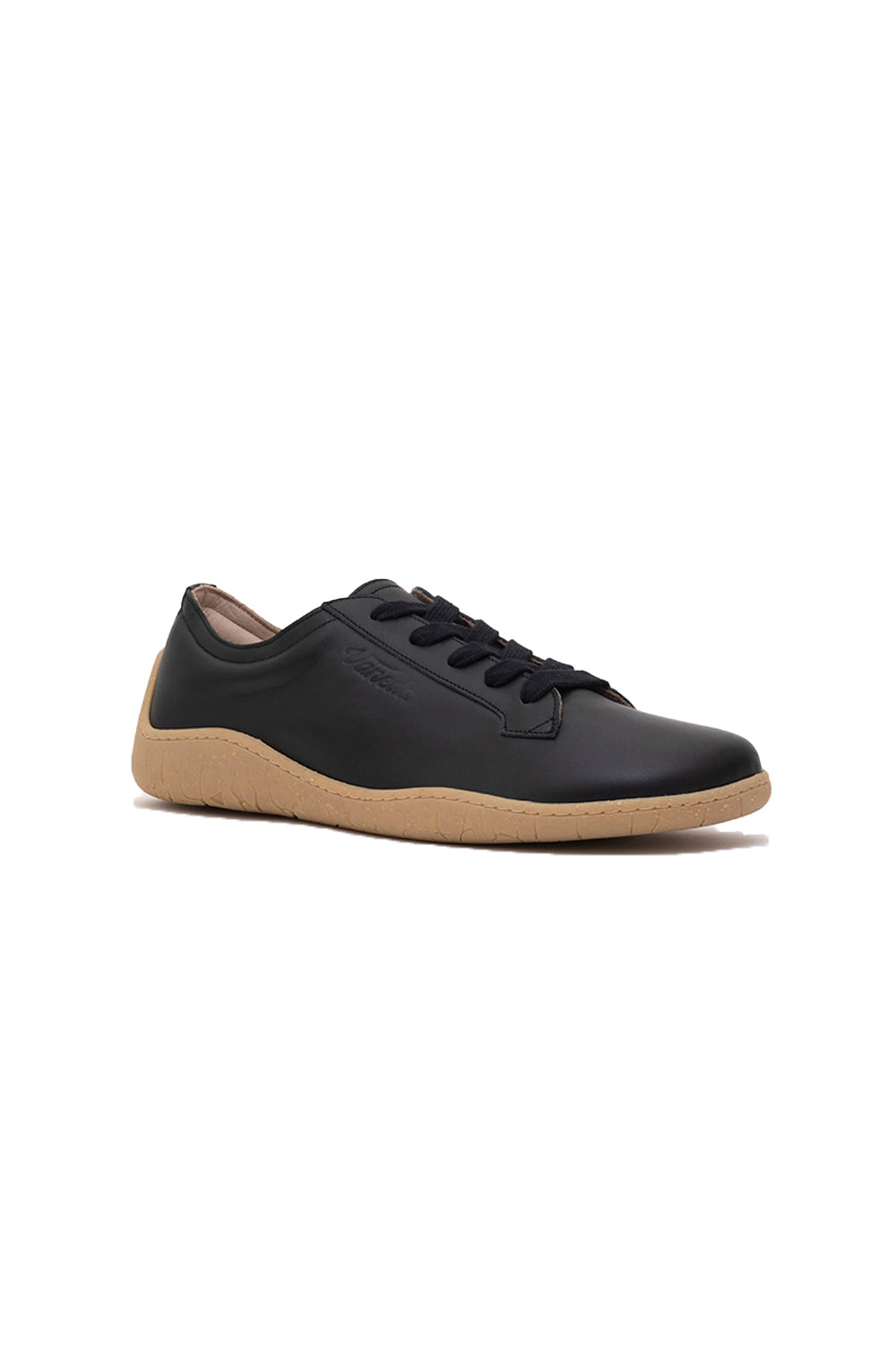 Vaneda-1383 V Barefoot Comfort Deri Erkek Ayakkabı Siyah-Sneakers-2-fleurdirect.live