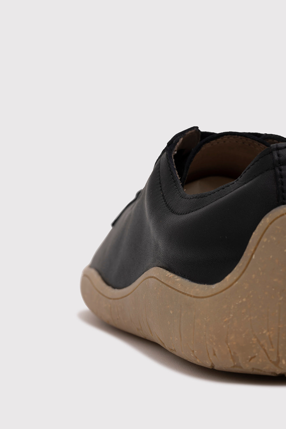 Vaneda-1383 V Barefoot Comfort Deri Erkek Ayakkabı Siyah-Sneakers-9-fleurdirect.live