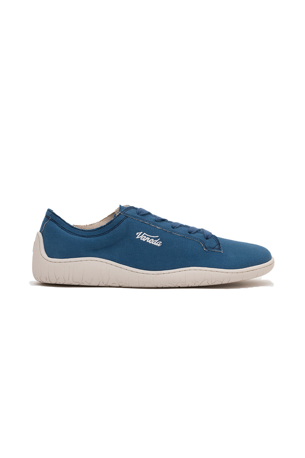 Vaneda-1383 V Barefoot Comfort Keten Erkek Ayakkabı İndigo Mavi-Sneakers-1-fleurdirect.live