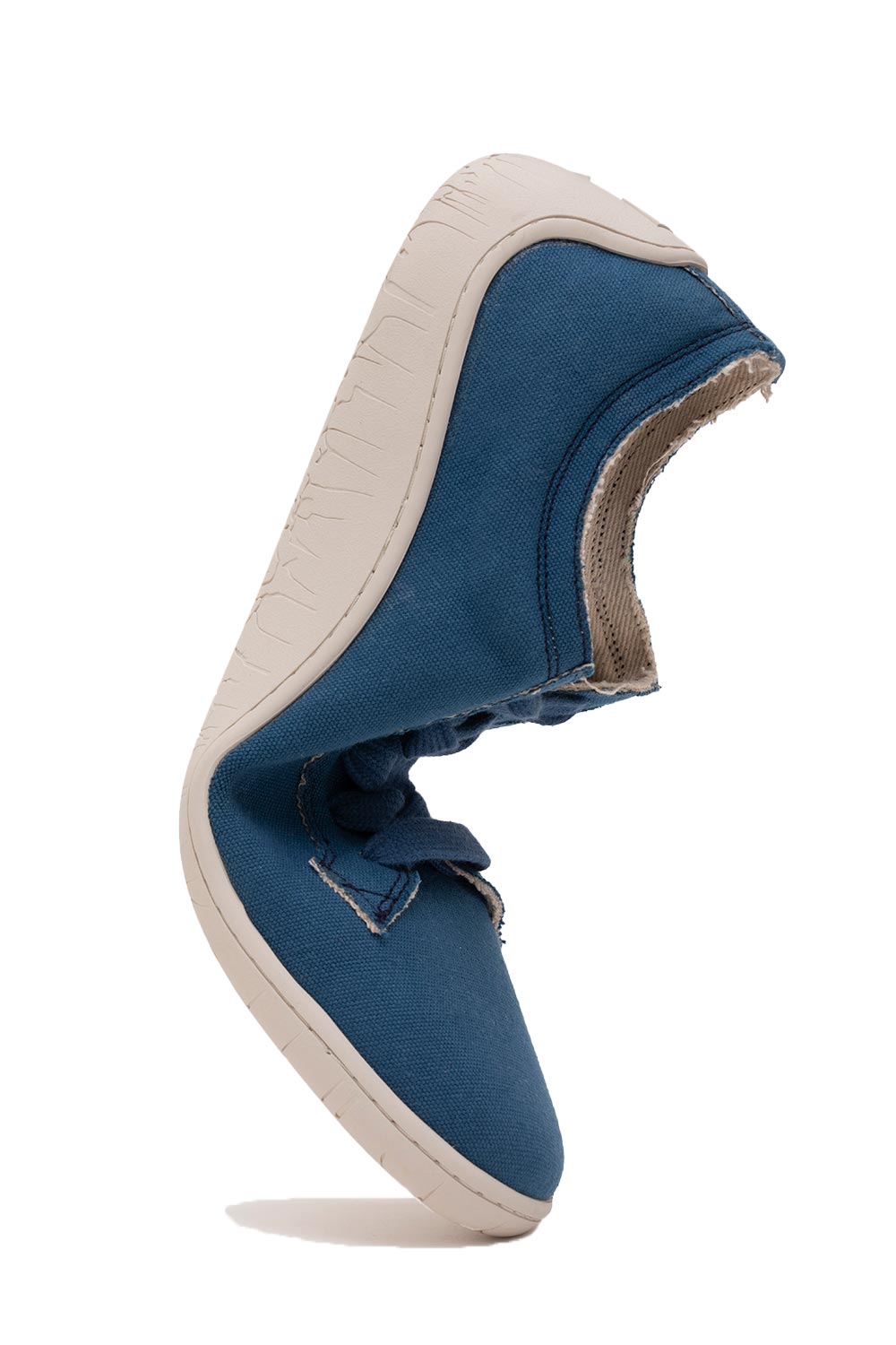 Vaneda-1383 V Barefoot Comfort Keten Erkek Ayakkabı İndigo Mavi-Sneakers-8-fleurdirect.live