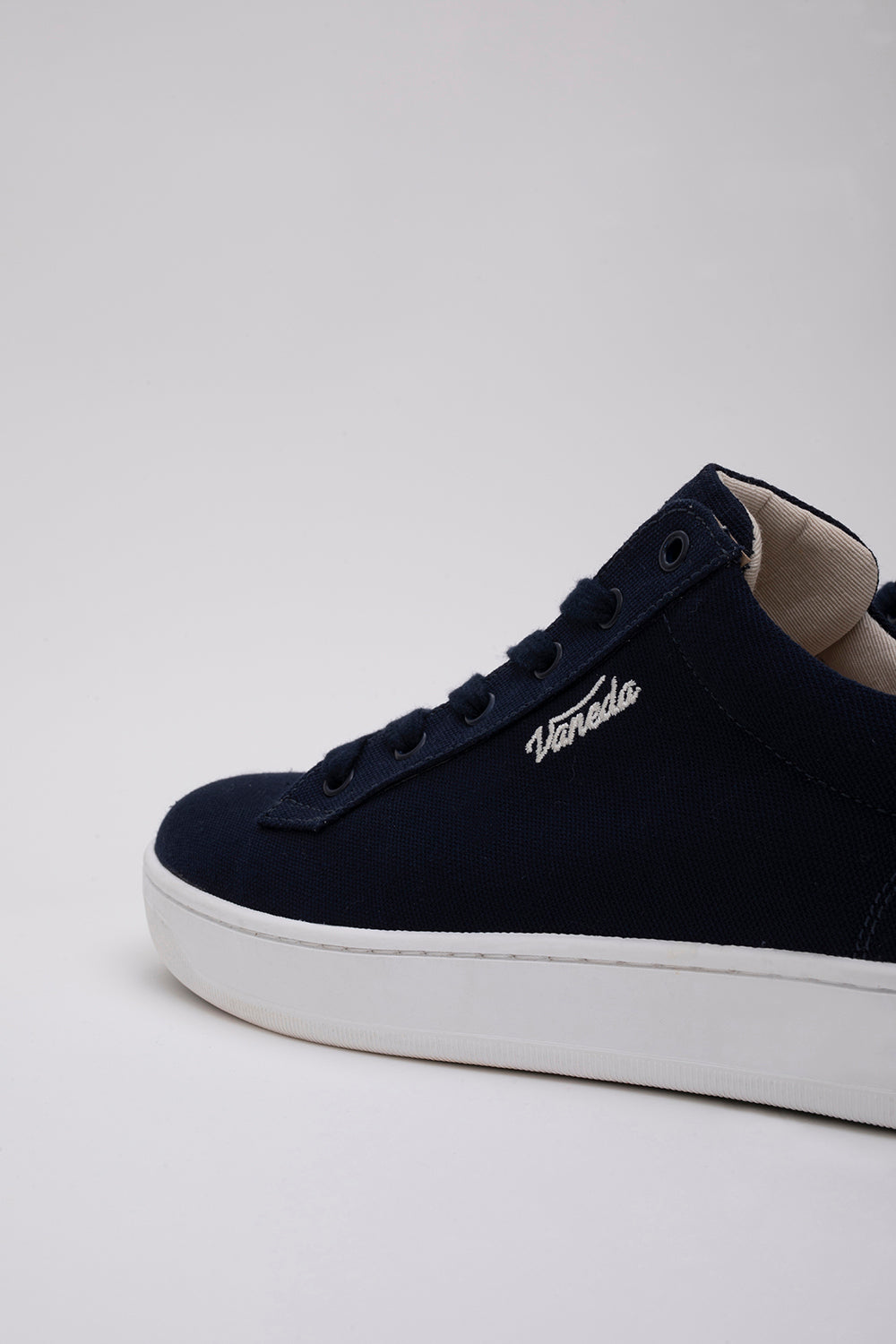 Vaneda-1388 V Mich Free Kanvas Sneaker Erkek Ayakkabı Lacivert-Sneakers-2-fleurdirect.live