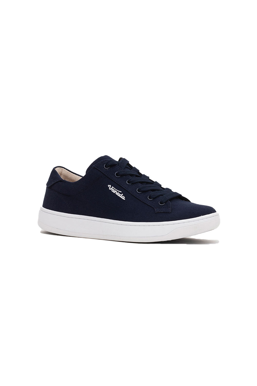 Vaneda-1388 V Mich Free Kanvas Sneaker Kadın Ayakkabı Lacivert-Sneakers-2-fleurdirect.live