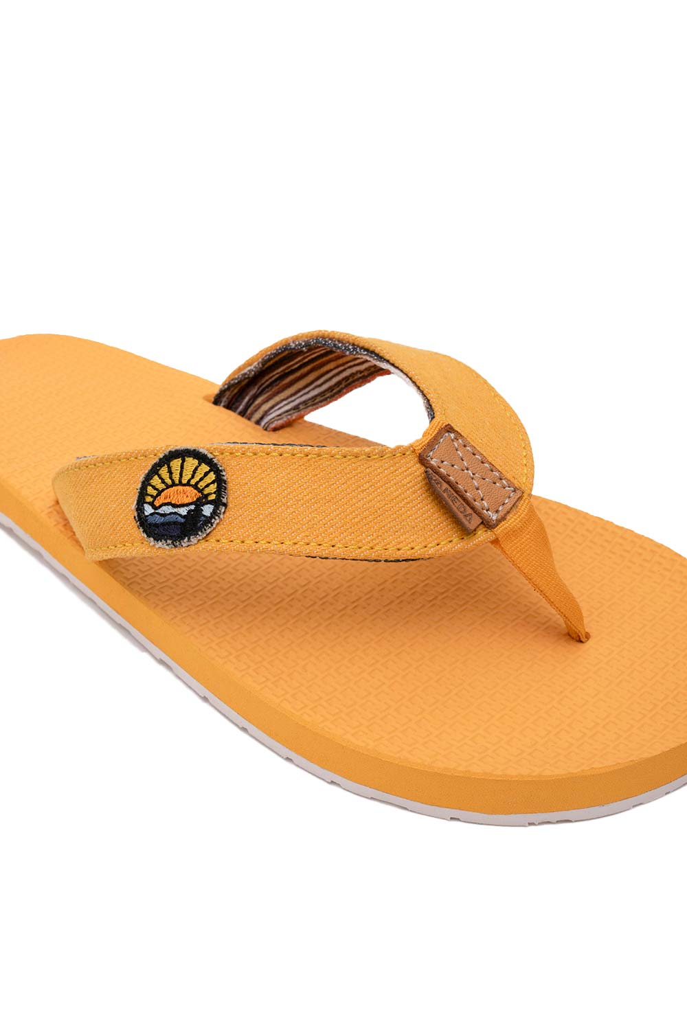 Vaneda-5515 Vaneda Slippers Unisex Terlik Hardal-Terlik-5-fleurdirect.live